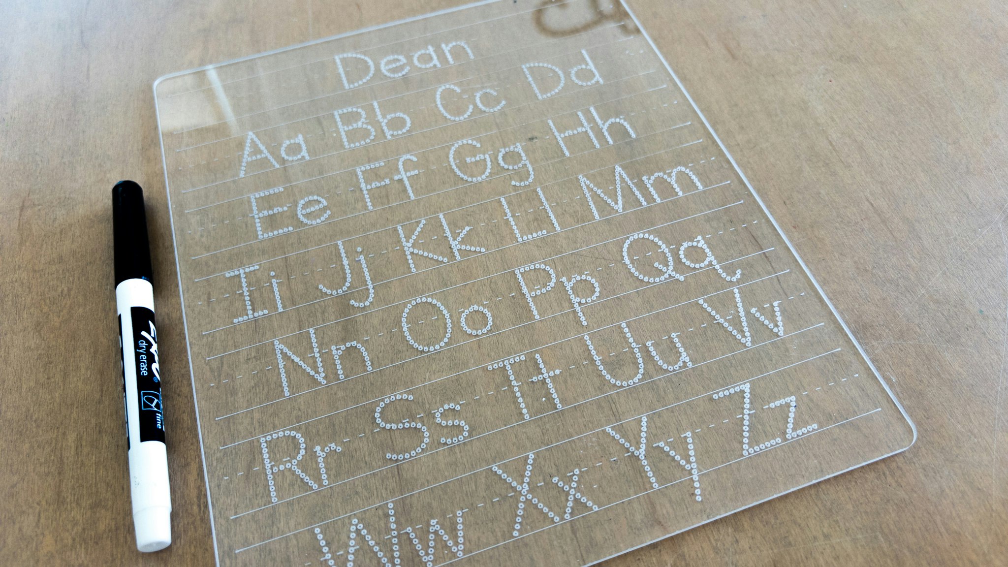 Tracer Board Alphabet