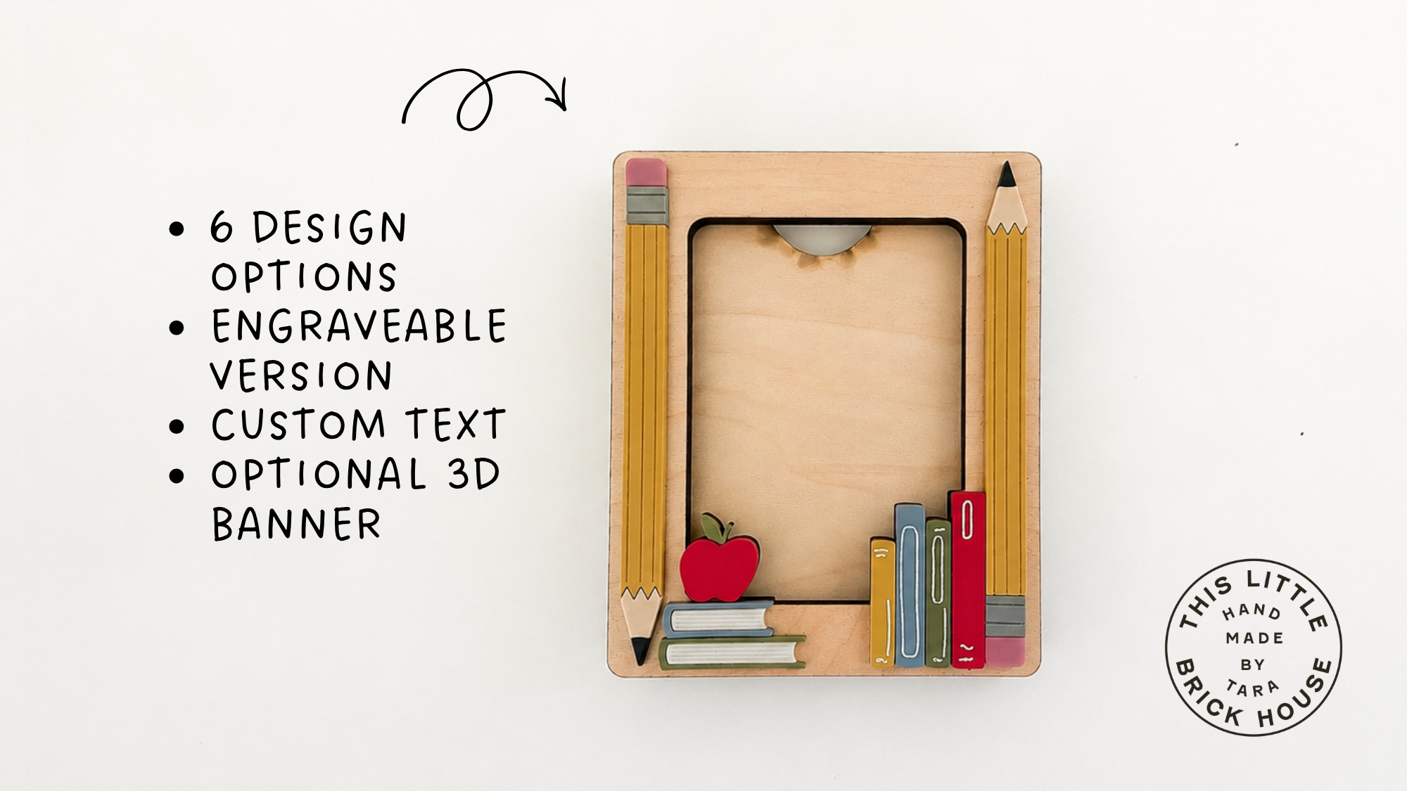 Wallet School Photo Frame