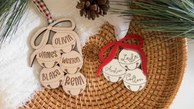 Jingle Bells Family Ornament