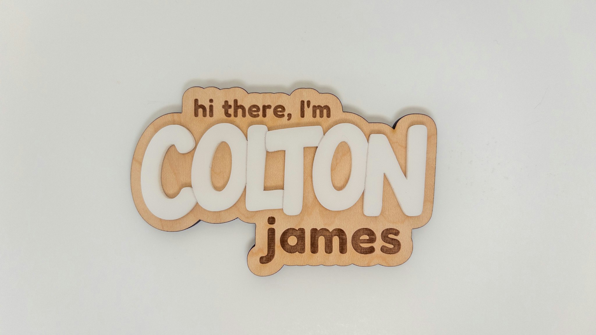 Baby Name Announcement