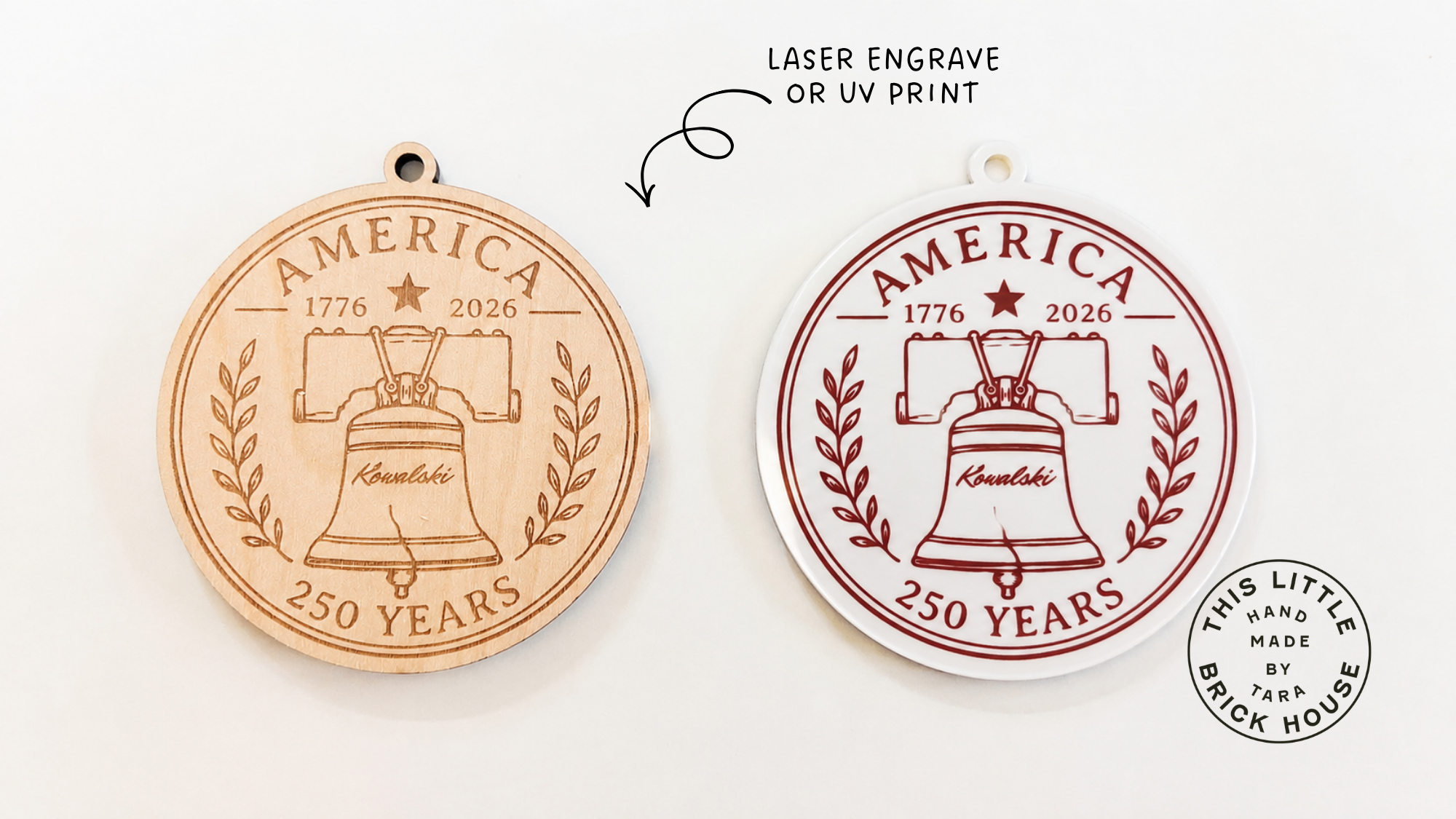 America 250 Anniversary Ornament Liberty Bell