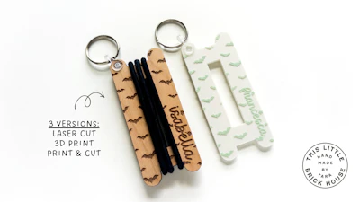 Bat Hair Tie Holder