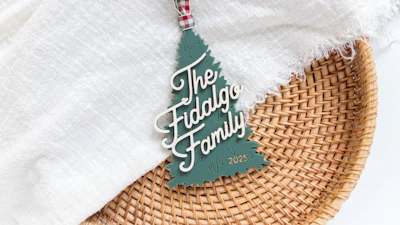 Family Christmas Tree Ornament