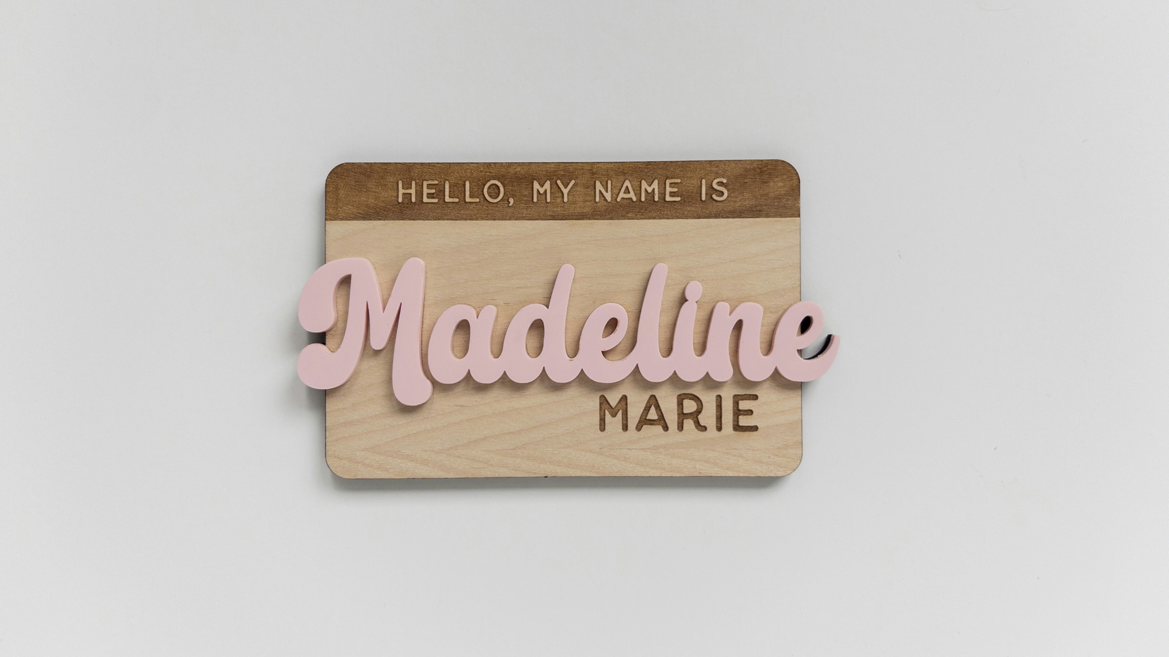 Hello, My Name Is Sign