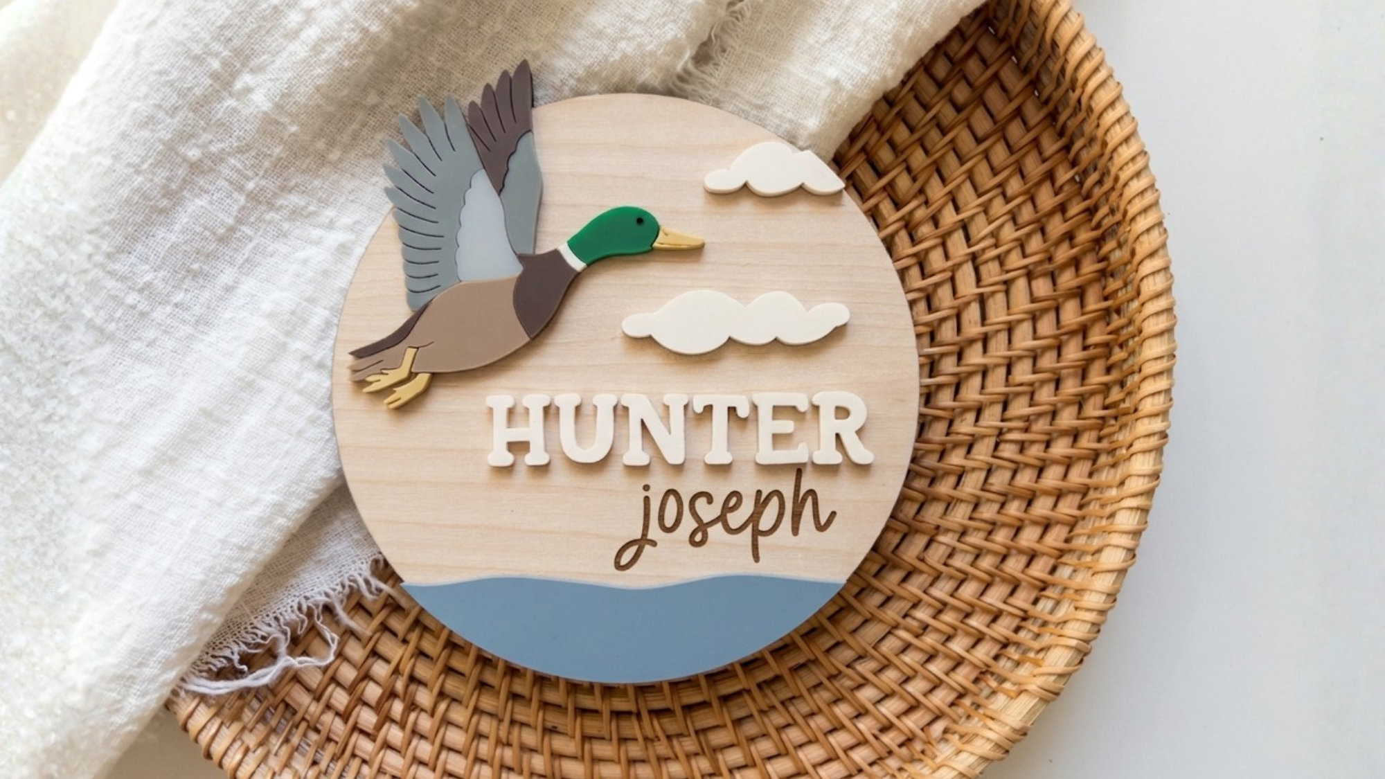 Duck Name Sign