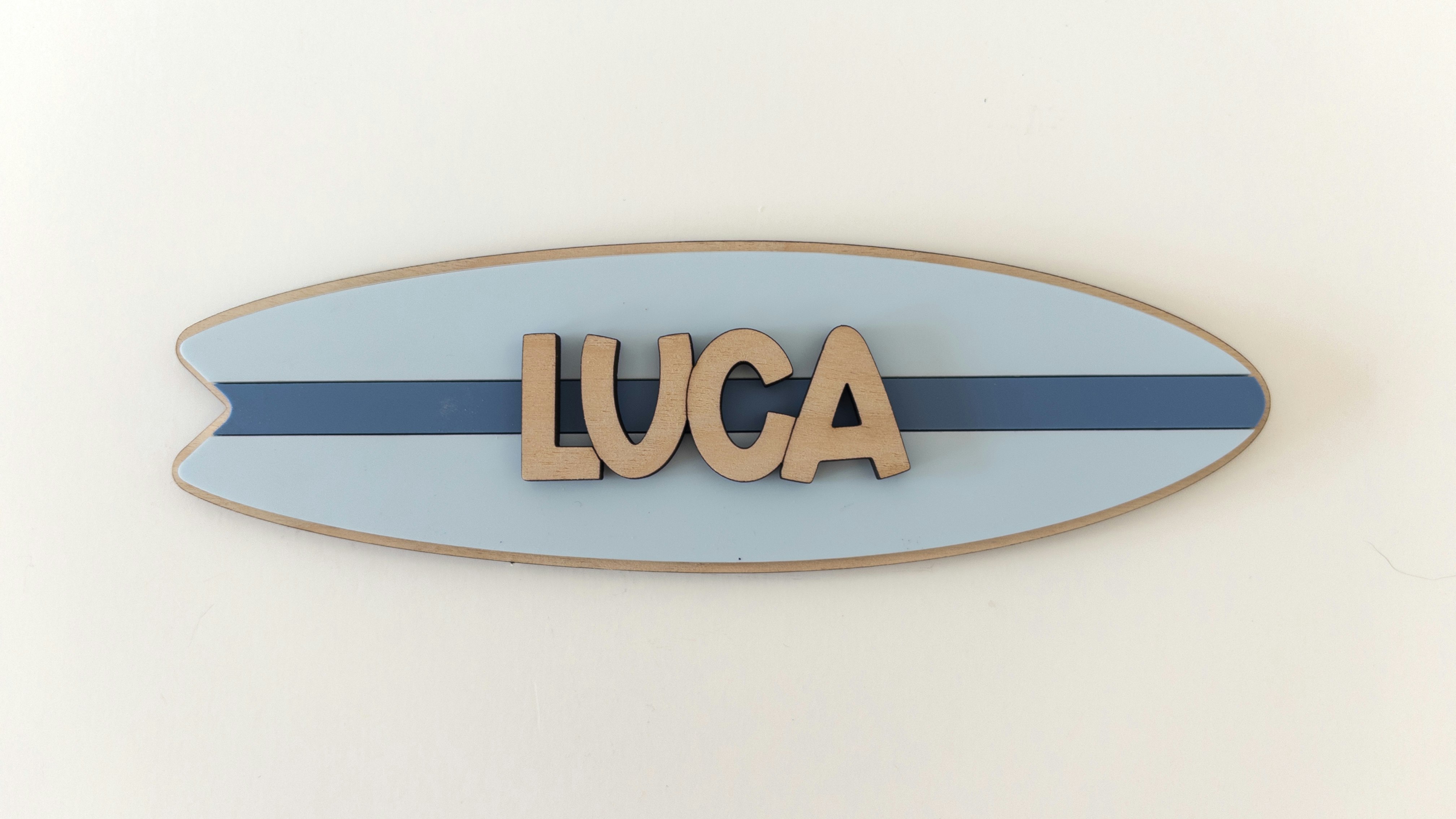 Surfboard Name Sign