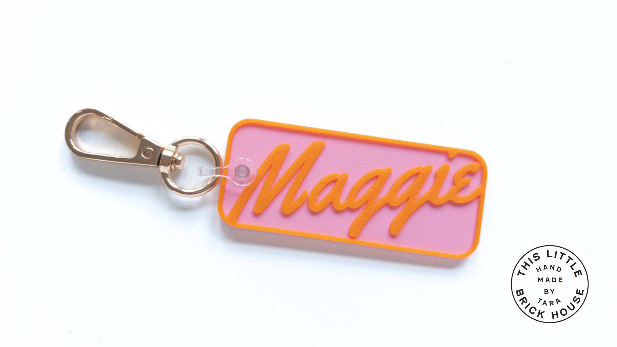 3D Print Retro Keychain
