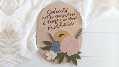 Floral Sign