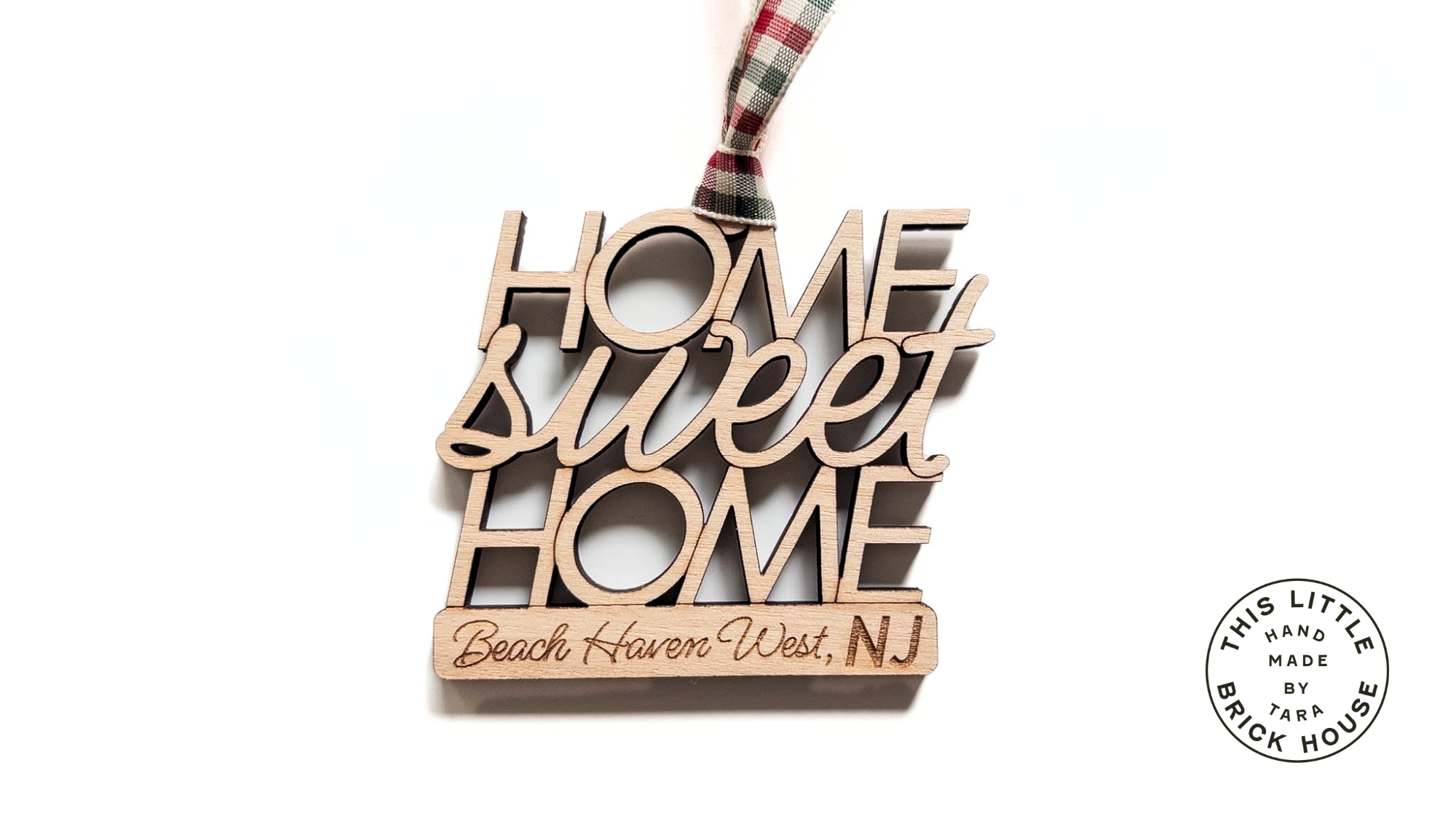 Home Sweet Zip Code Ornament