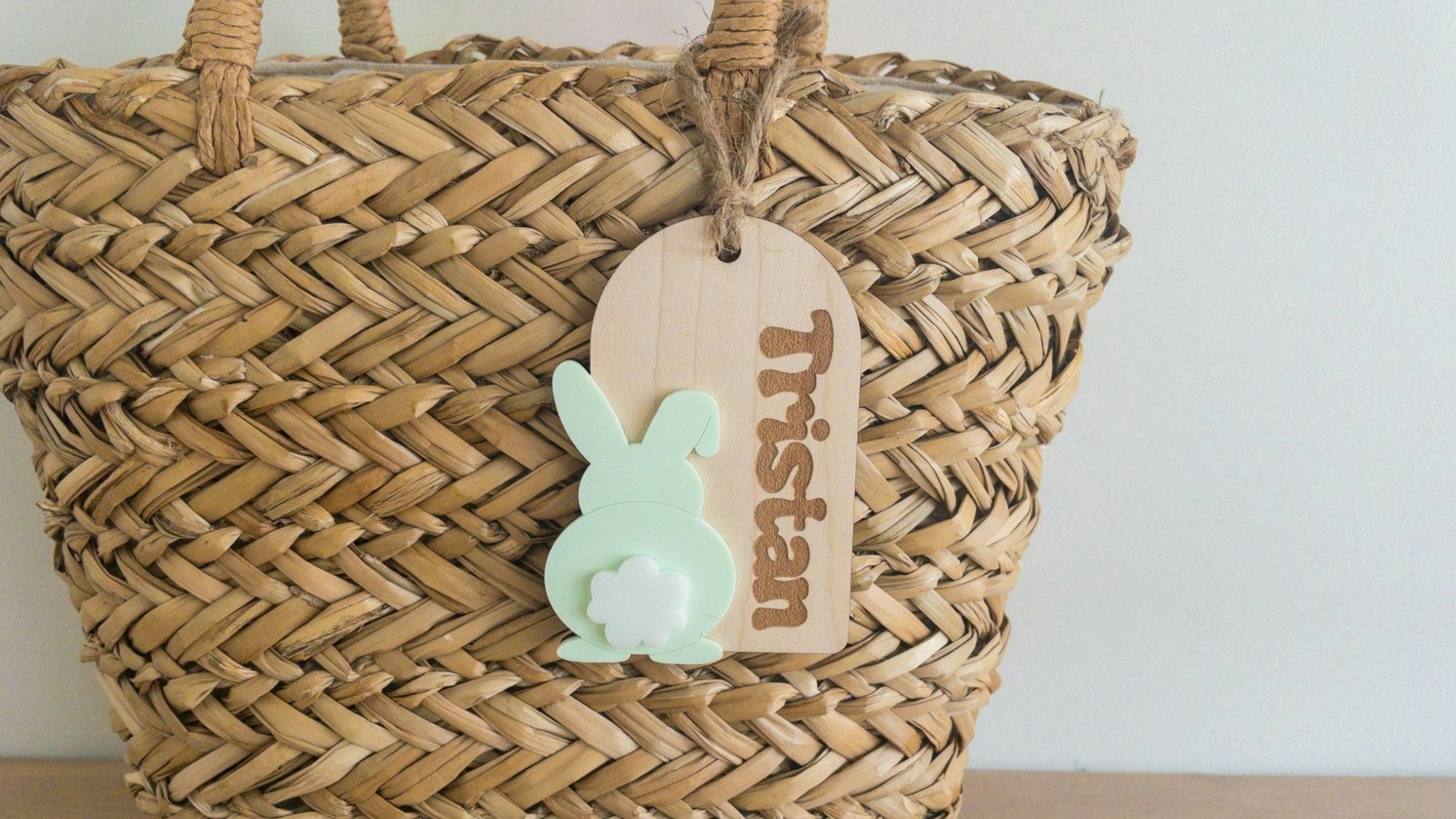 Easter Bunny Tag