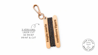 Custom Text Hair Tie Holder