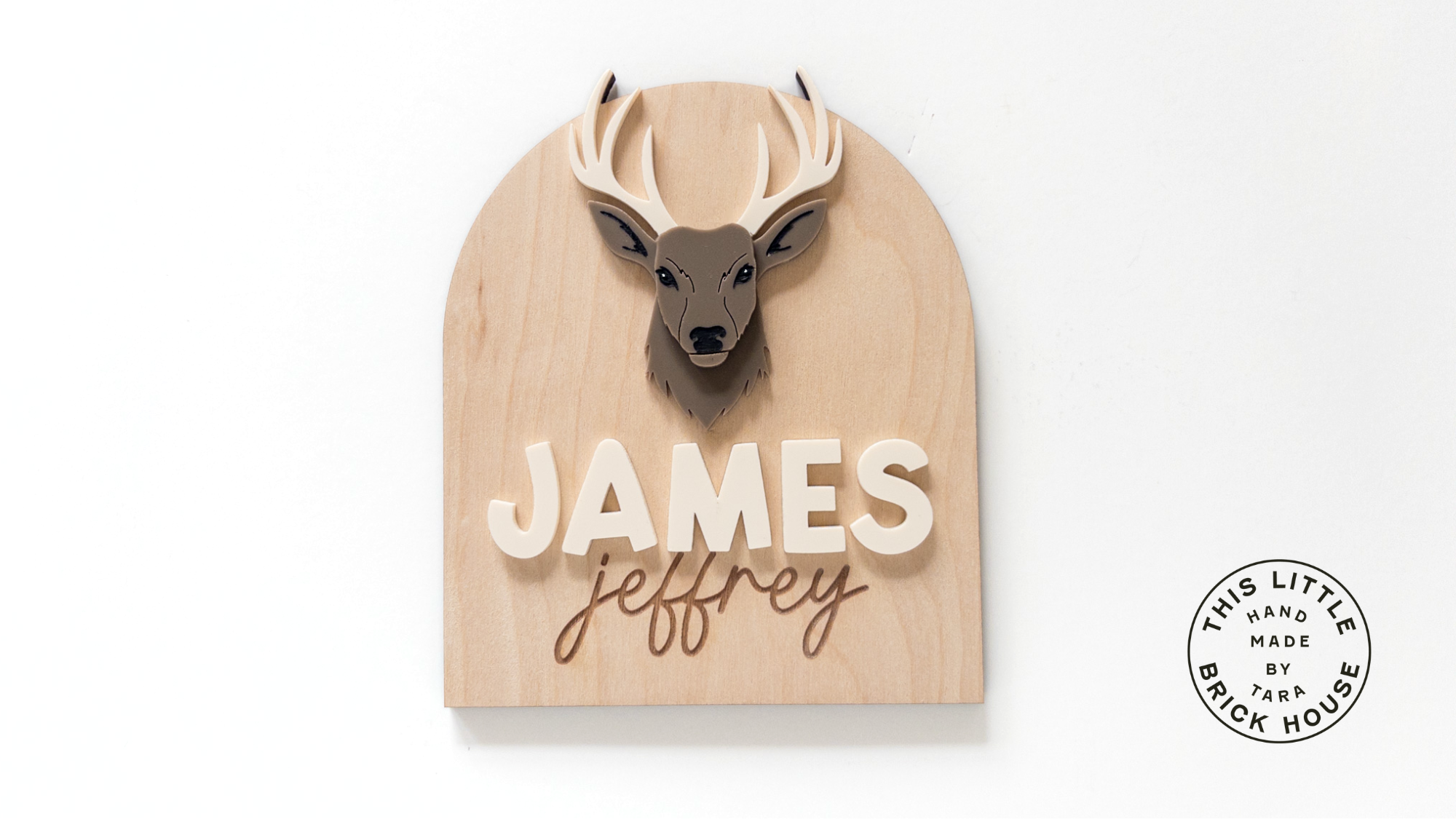 Buck Name Sign
