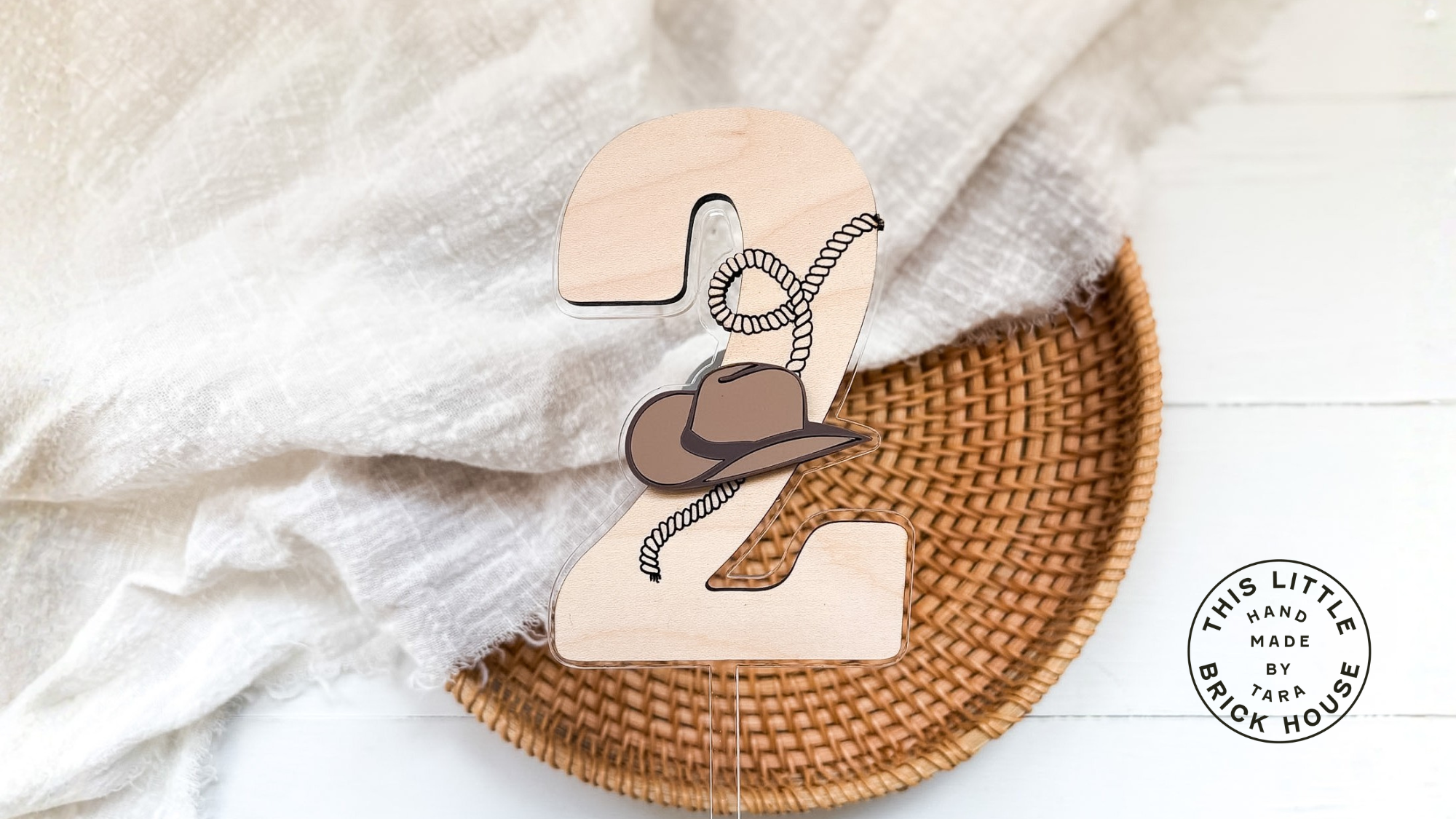Cowboy Cake Toppers