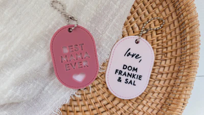 Mom Keychain (Double Sided)