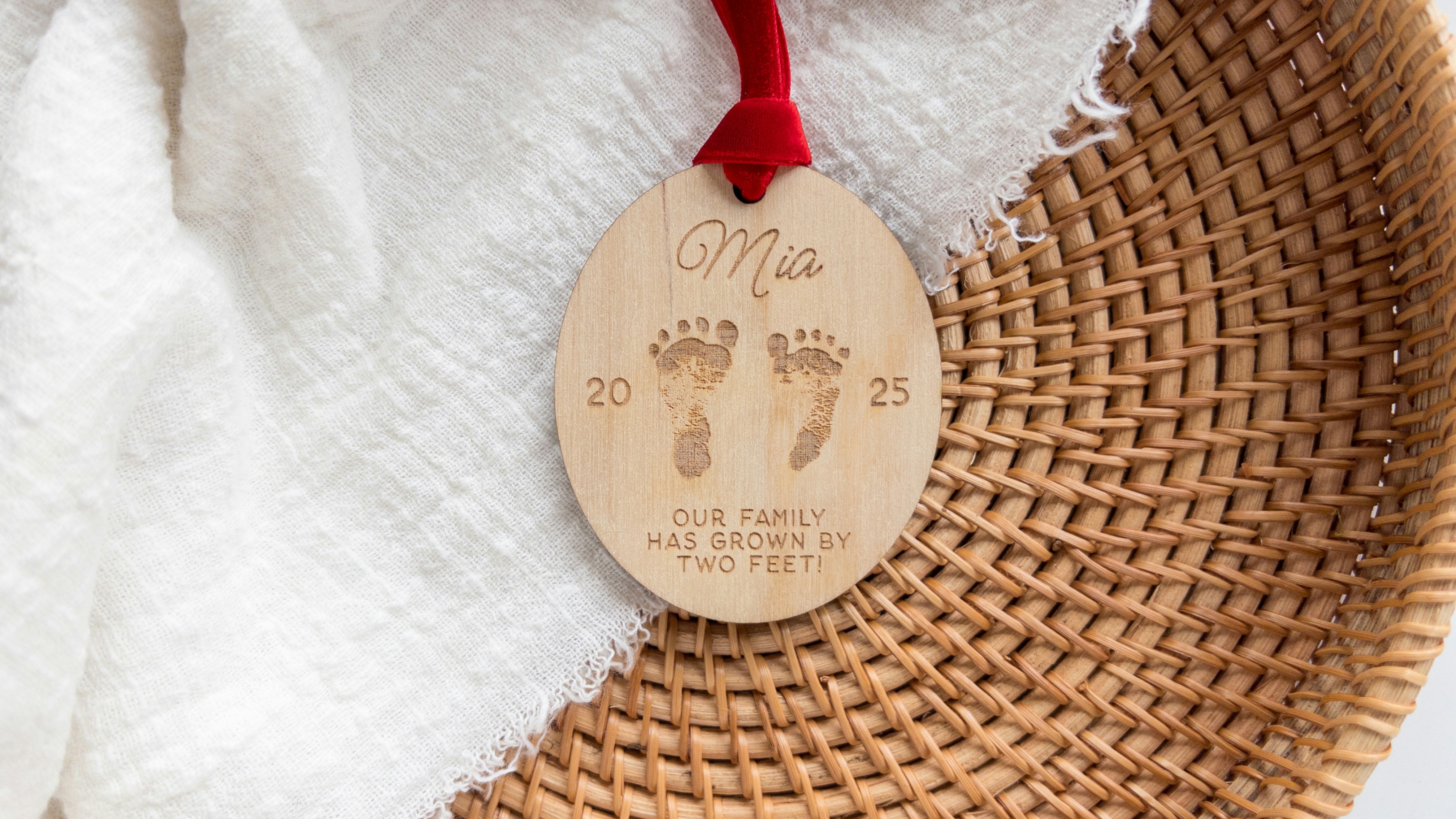 Our Family Grew Ornament