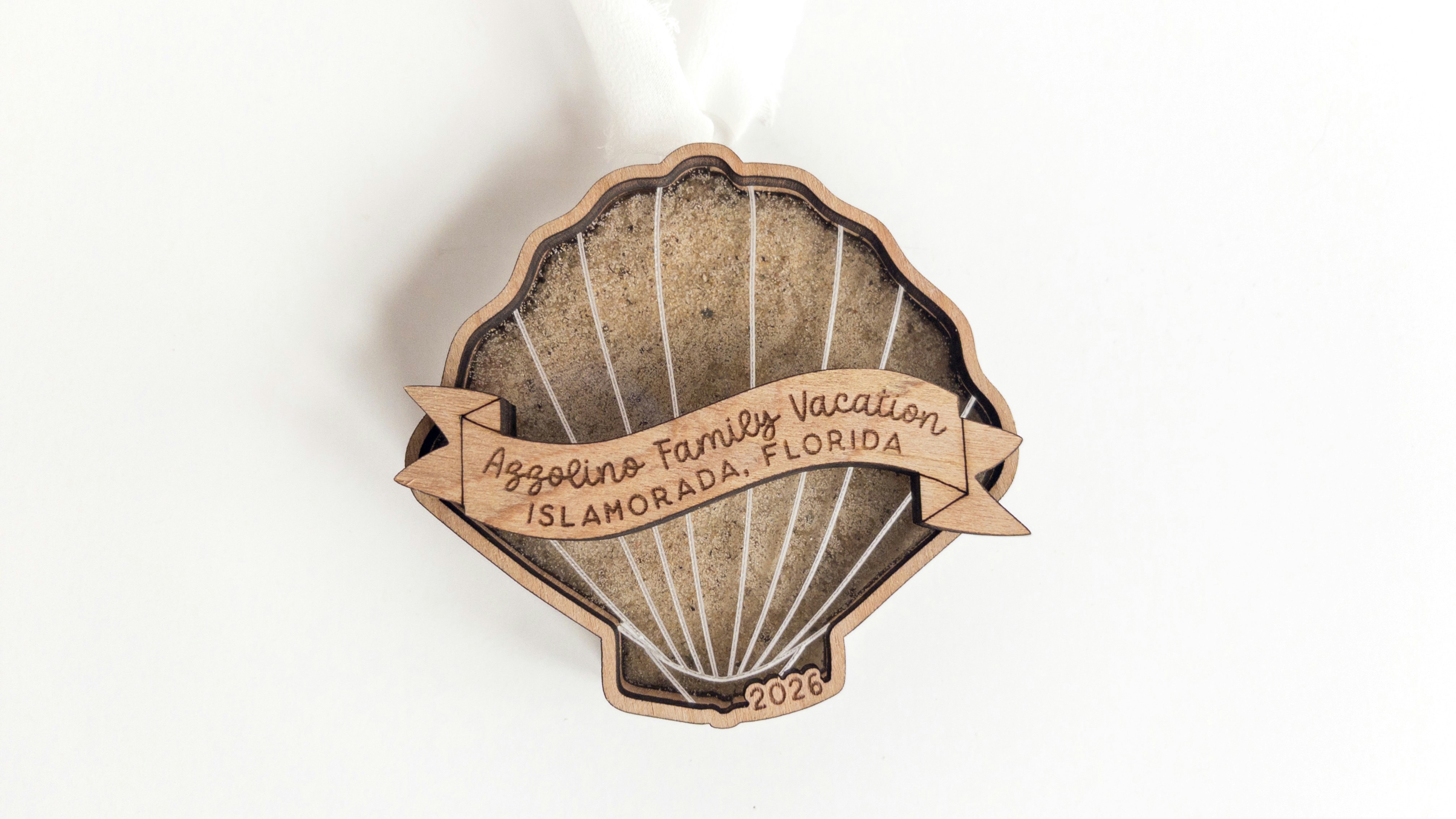 Sand Holder Shell Ornament