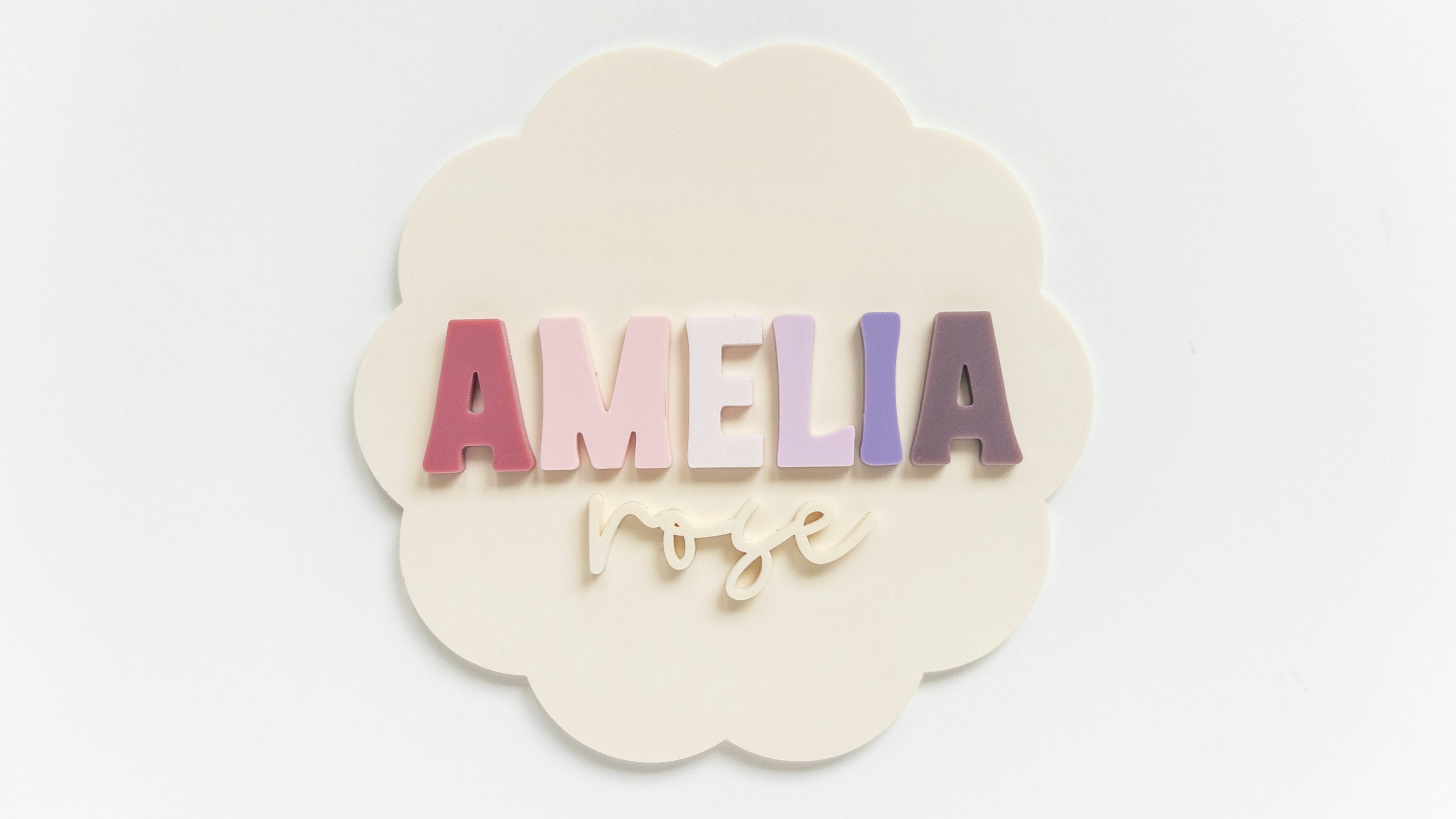Scallop Name Sign