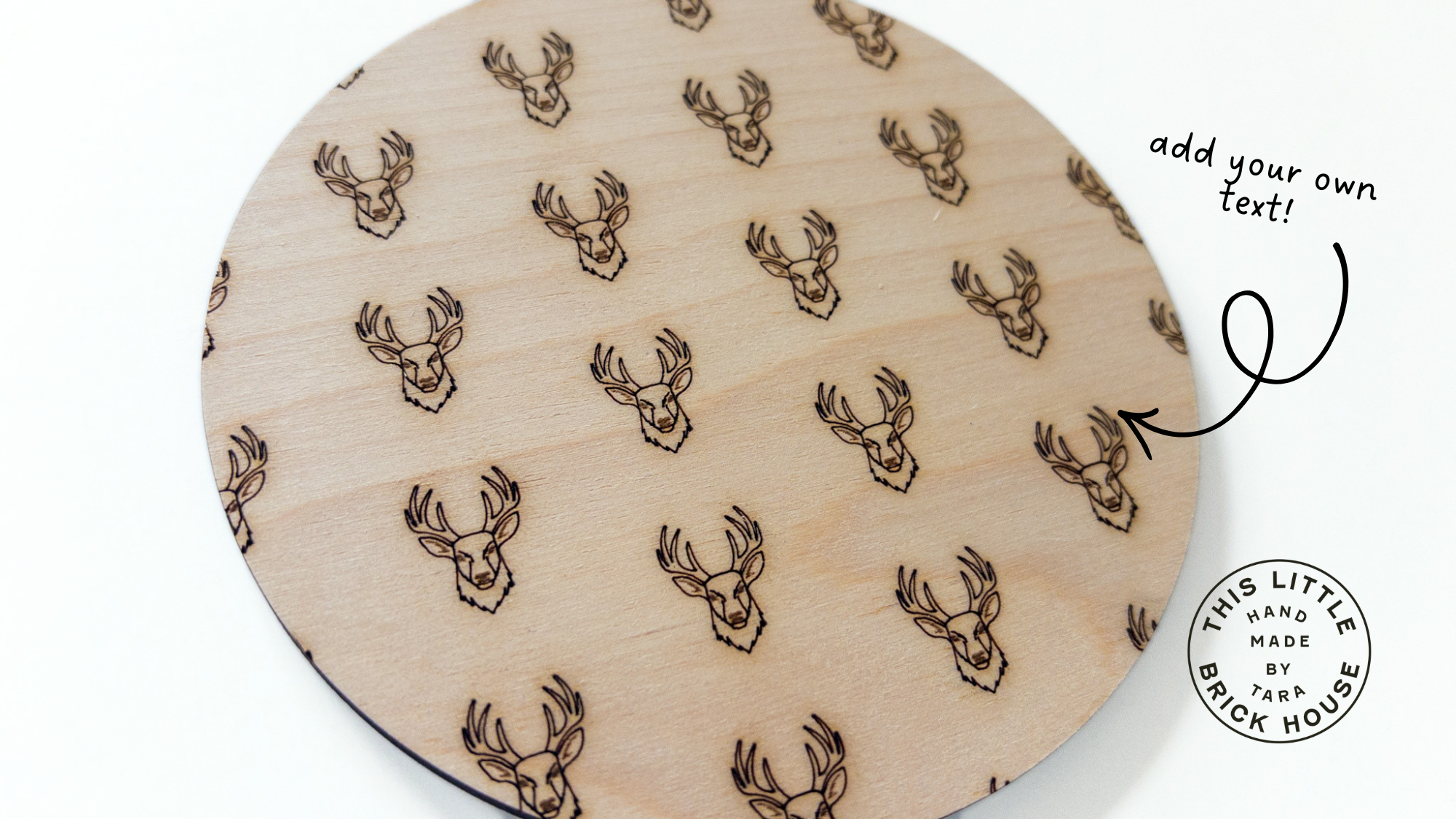 Buck/Deer Pattern Backer