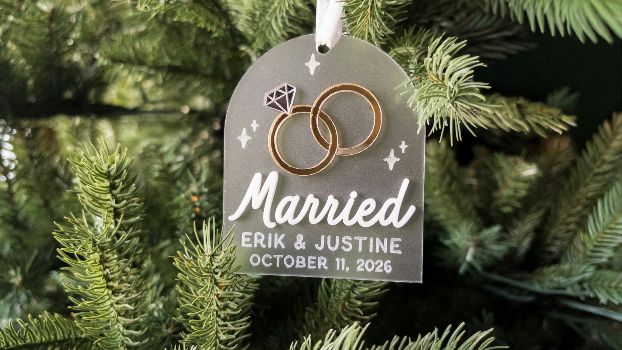 Engaged/Newlywed Ornament
