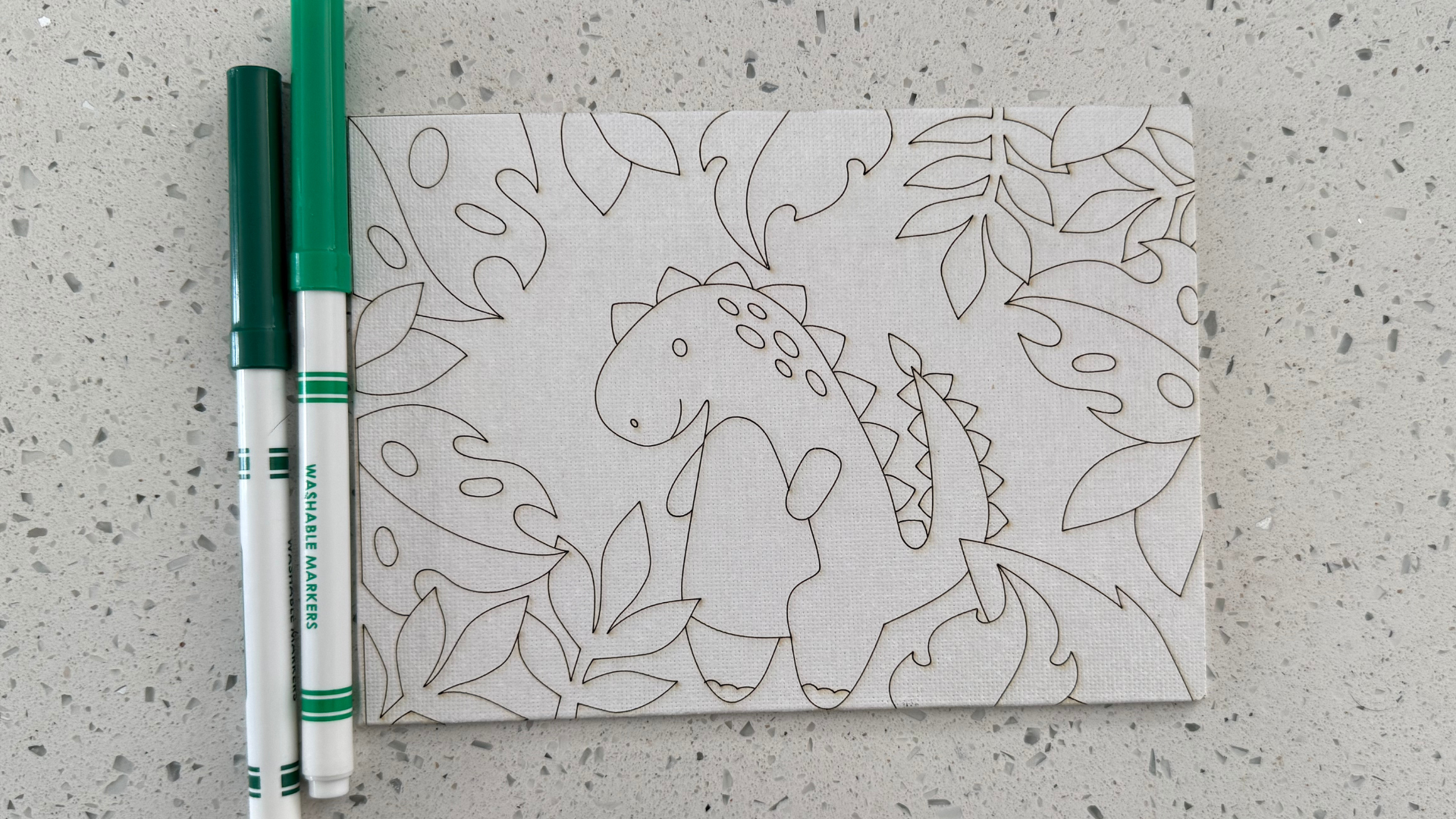 Dinosaur DIY Coloring Kit File