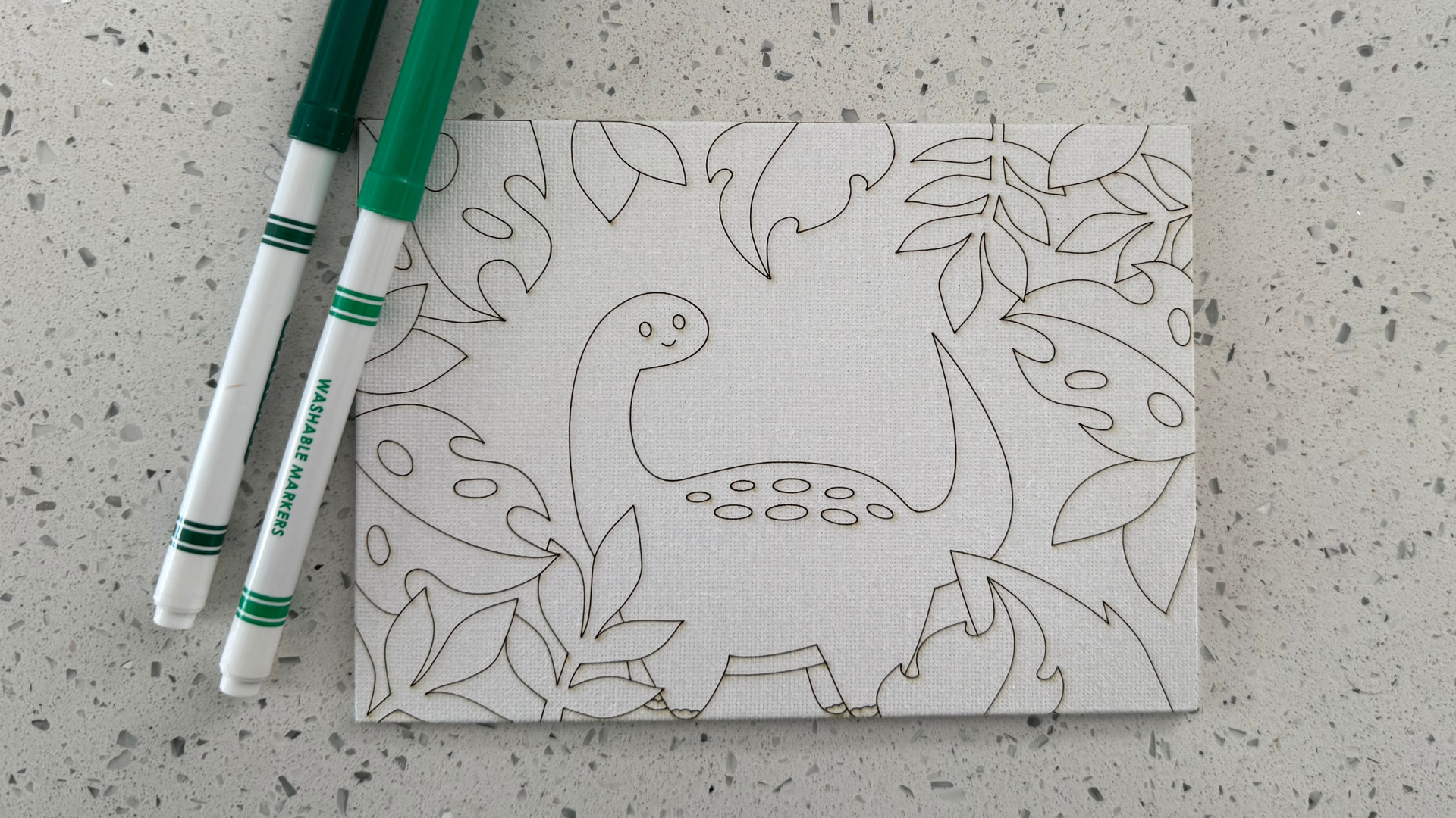 Dinosaur DIY Coloring Kit File