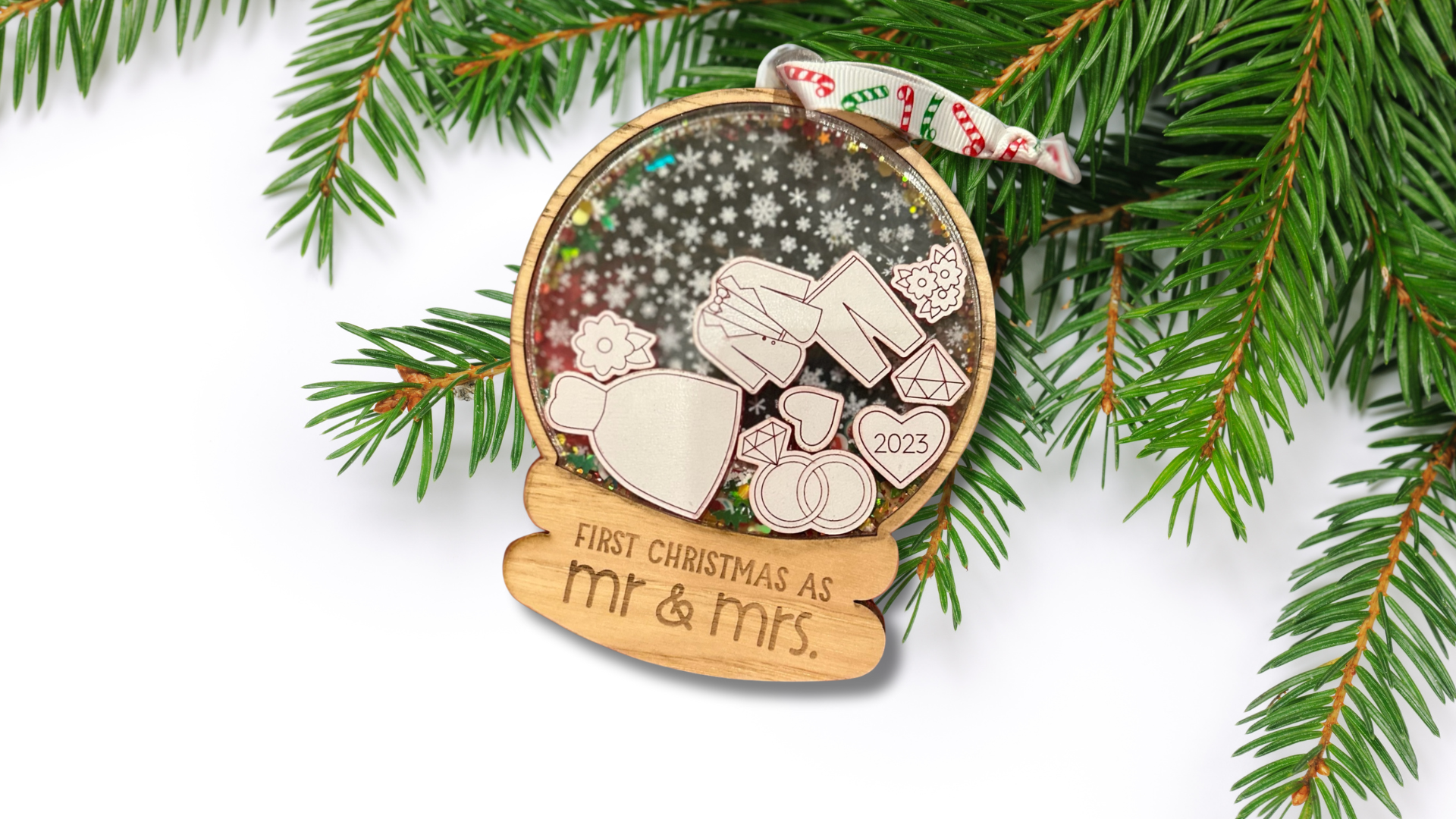 First Christmas Married Ornament
