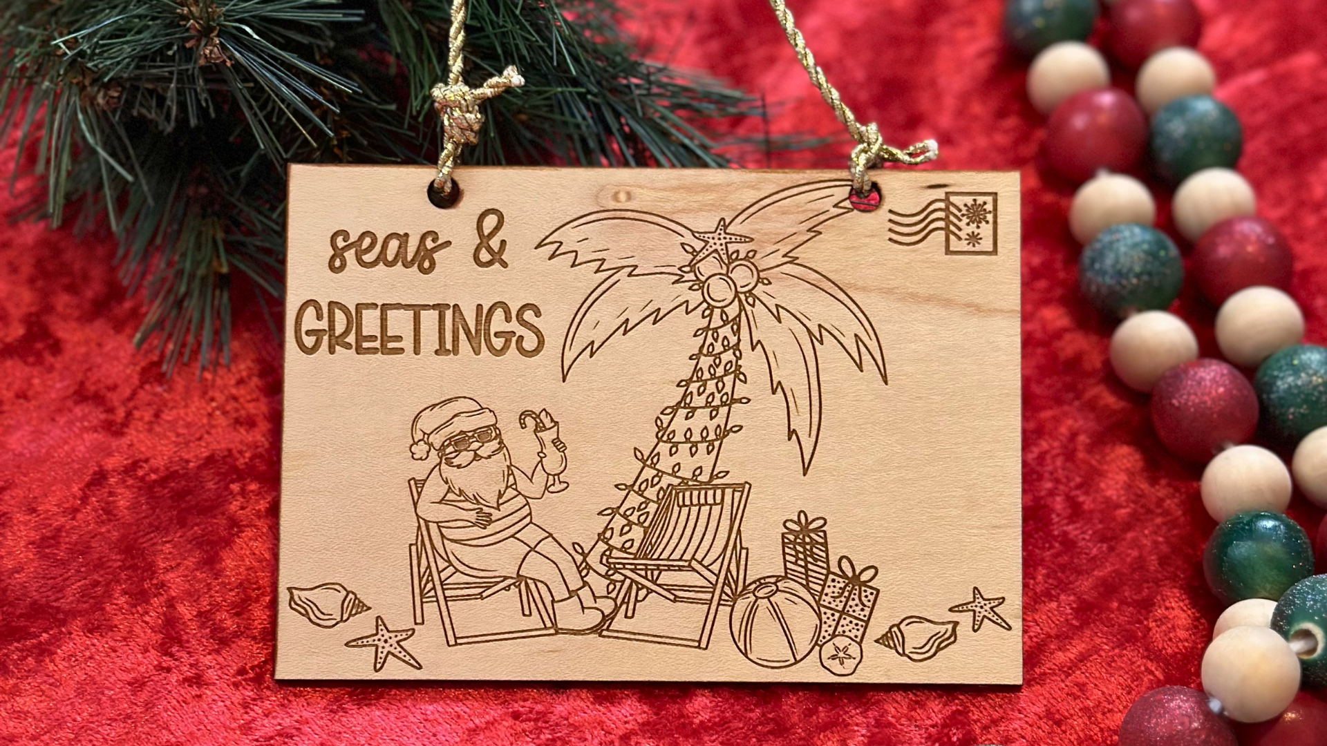 Seas and Greetings Ornament