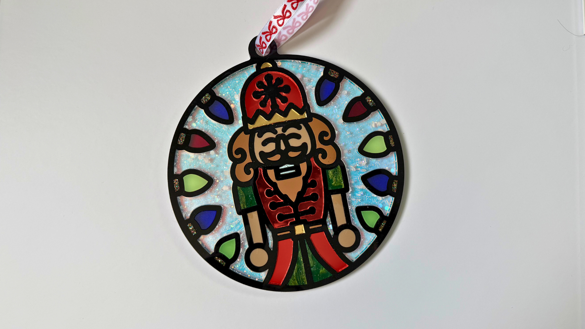 4in Nutcracker Mosaic Ornament File