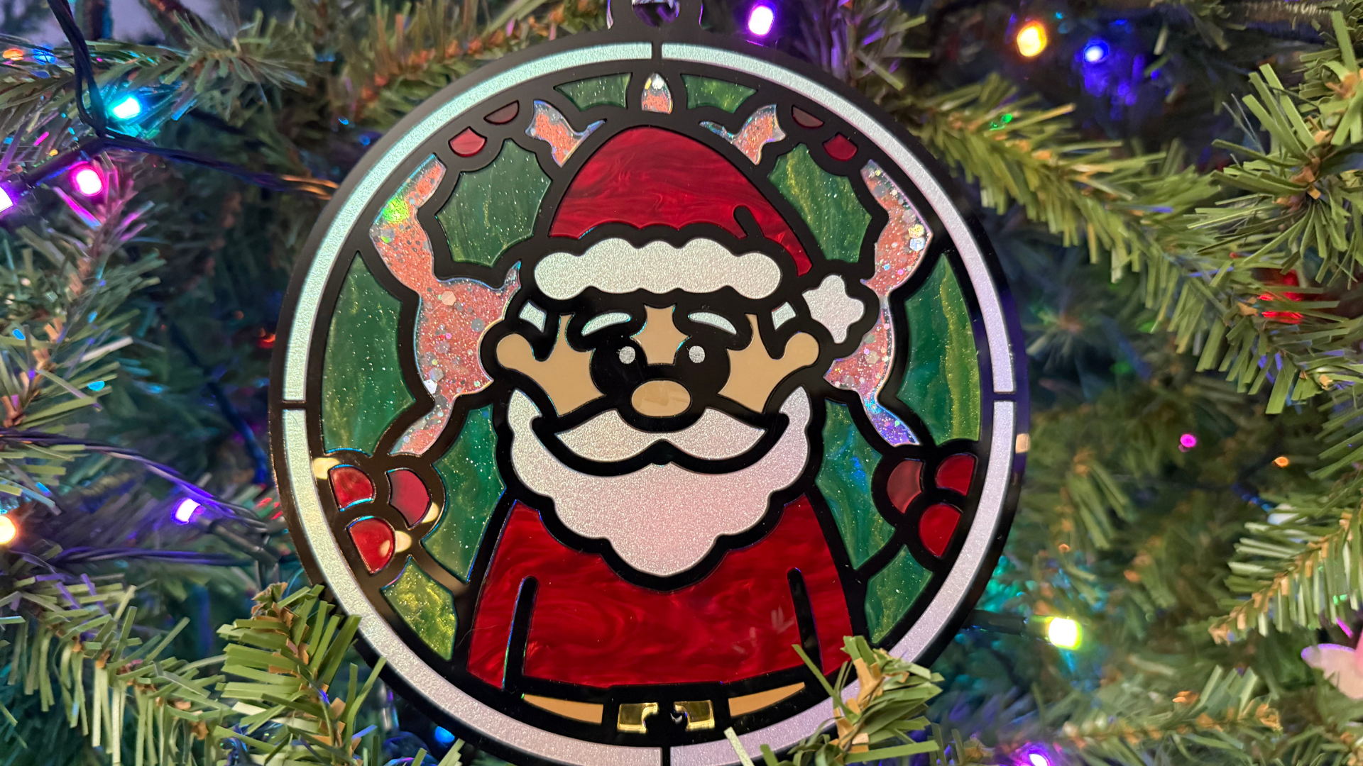 10in Santa Mosaic Sign File