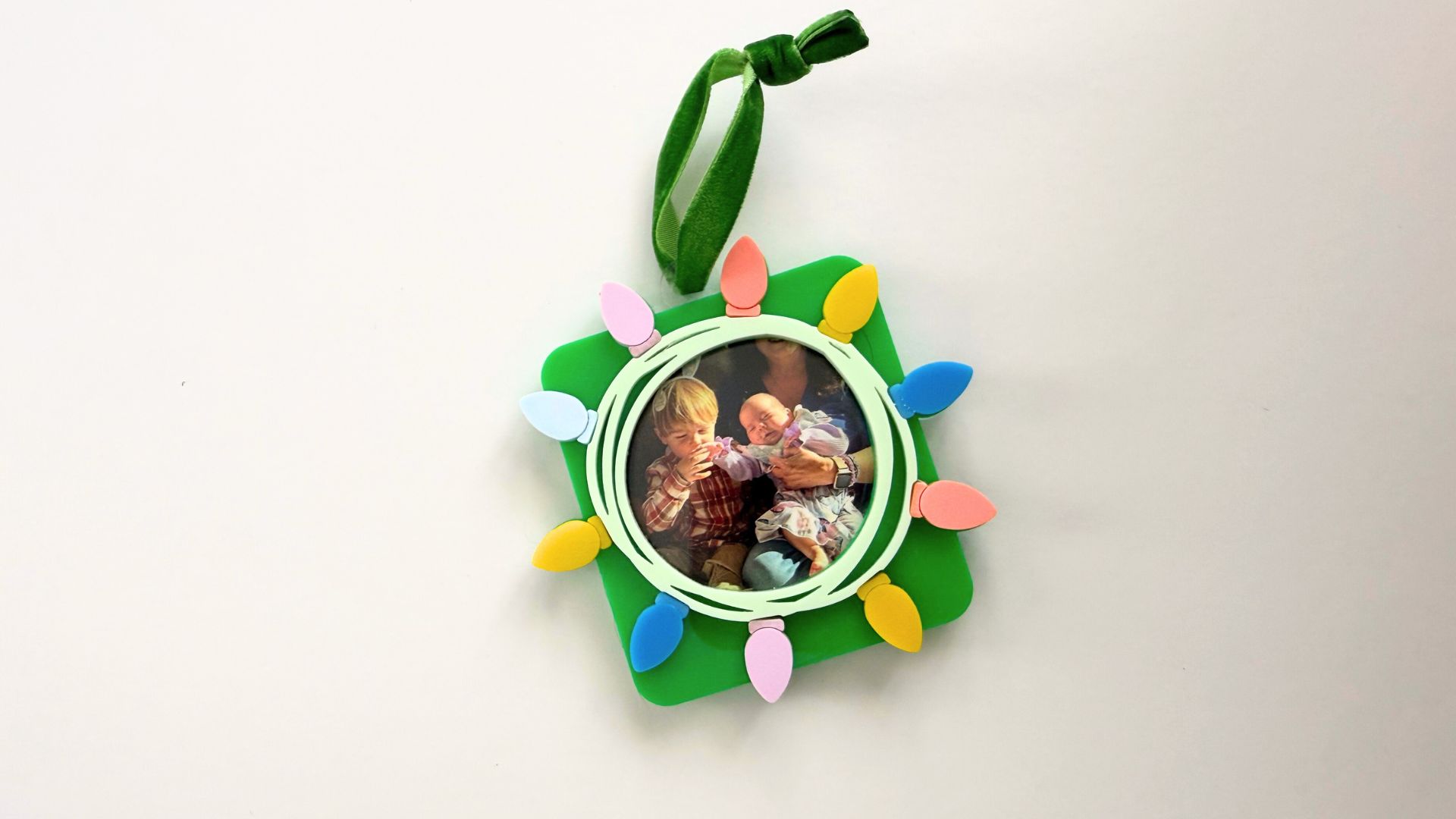 Christmas Lights Frame