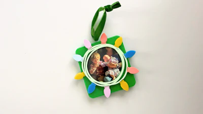 Christmas Lights Frame