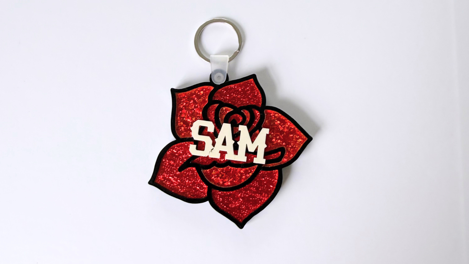 Tattoo Rose Name Tag