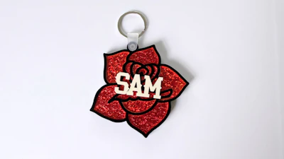 Tattoo Rose Name Tag