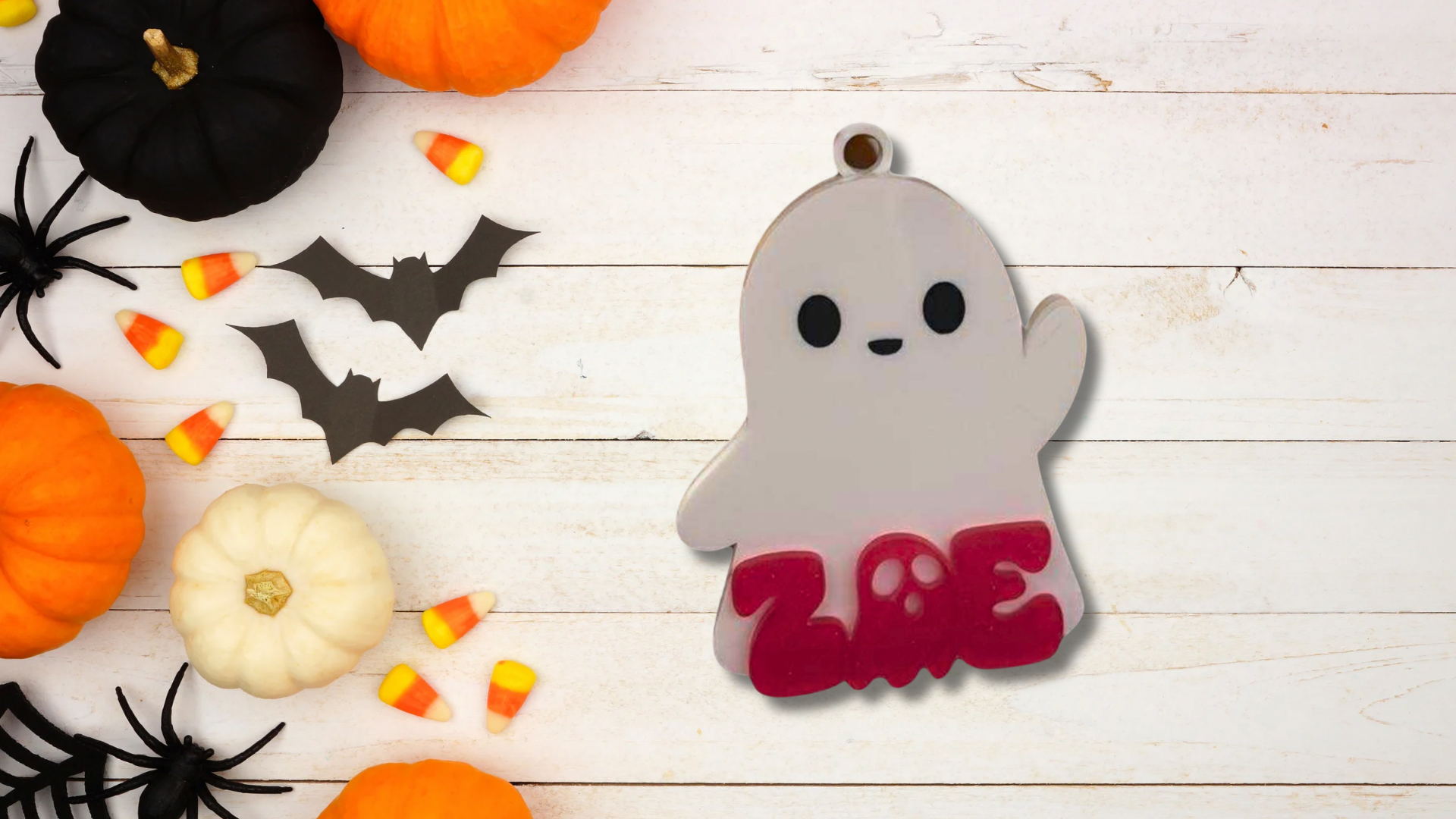 Ghost Bag Tag/Ornament