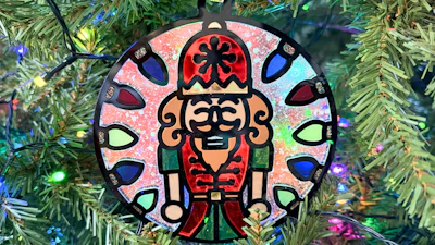 10in Nutcracker Mosaic Sign File