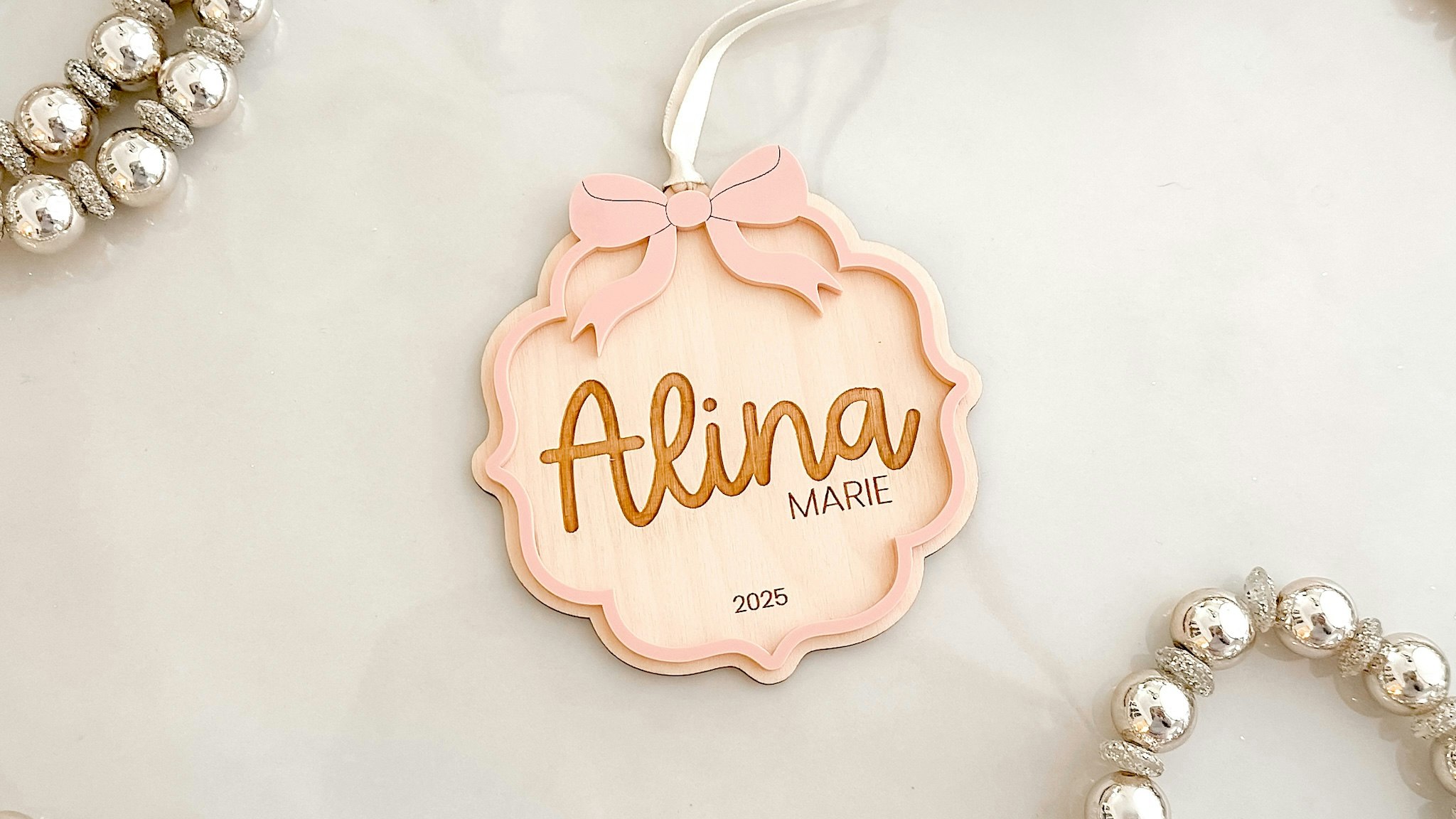 Elegant Bow Ornament
