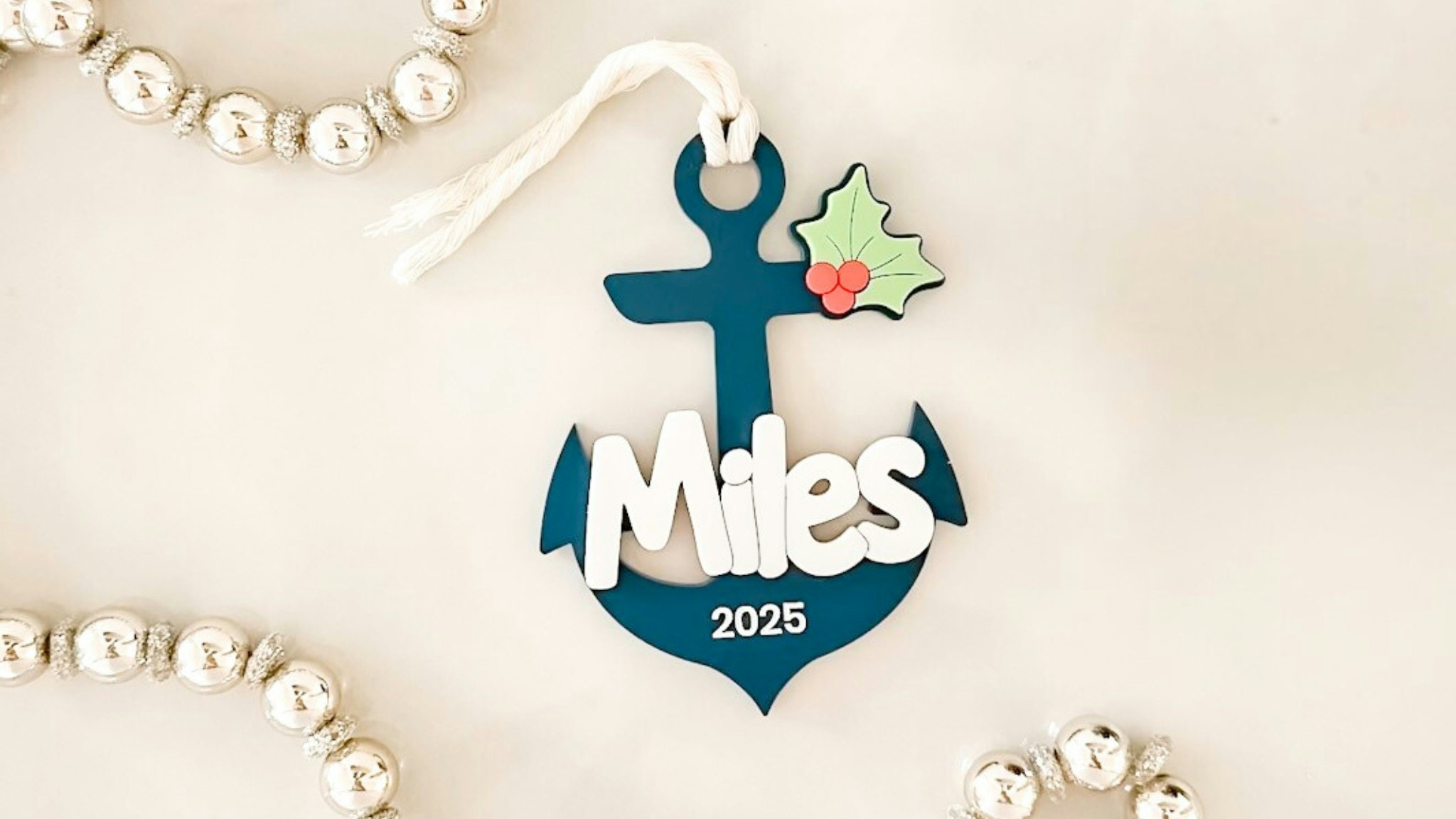 Nautical Anchor Ornament