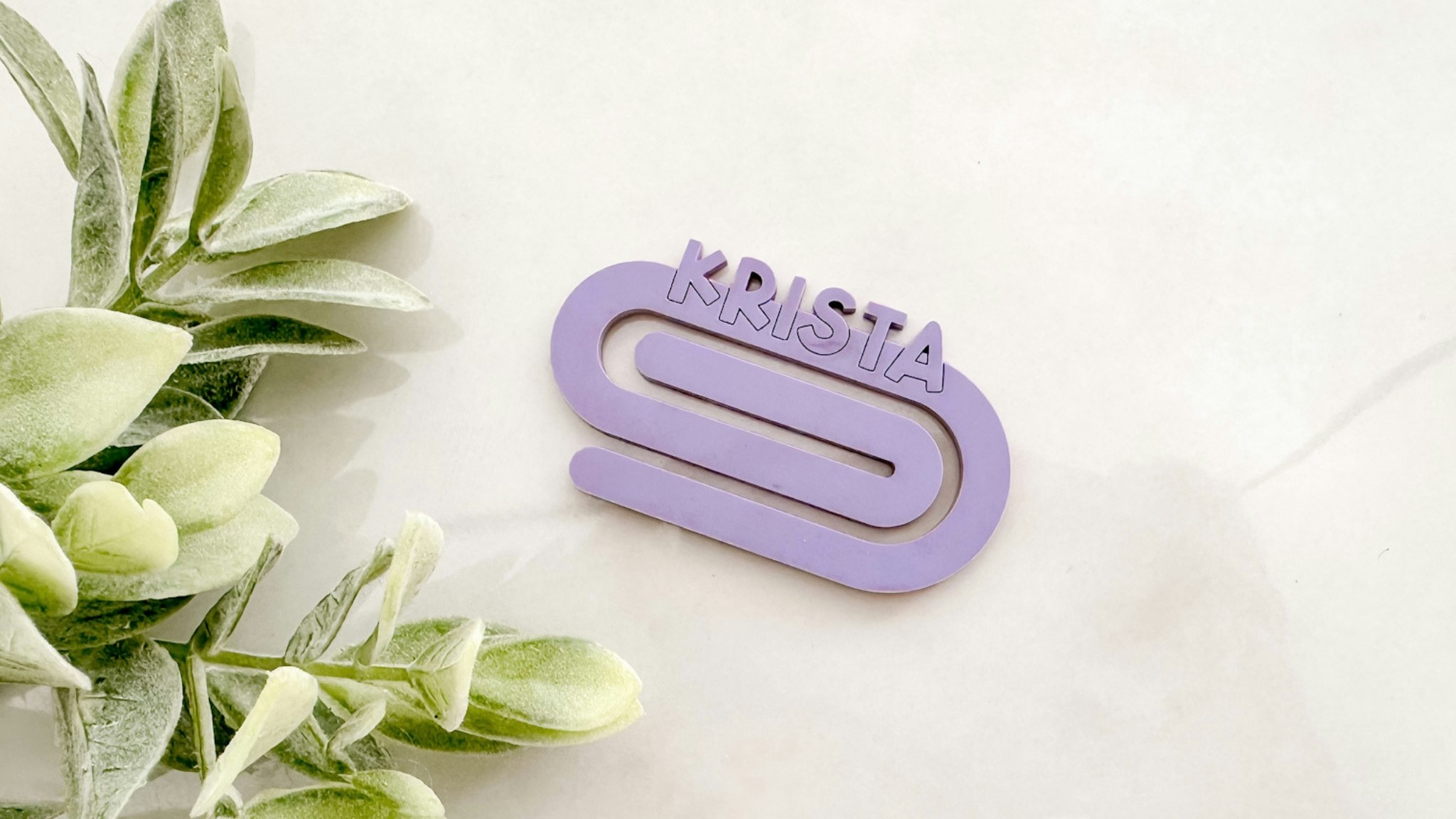 Jumbo Personalized Paper Clip