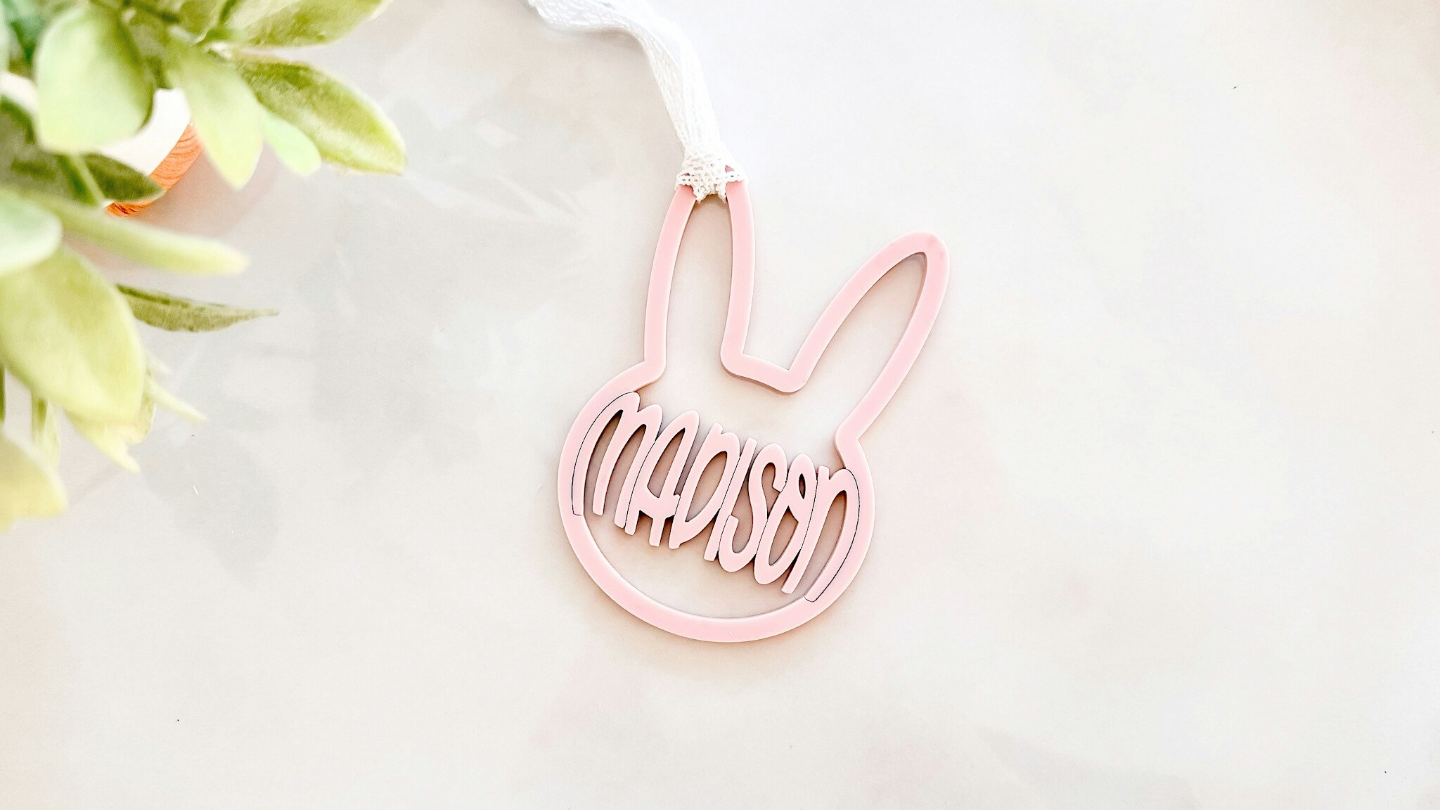 Bunny Easter Tag