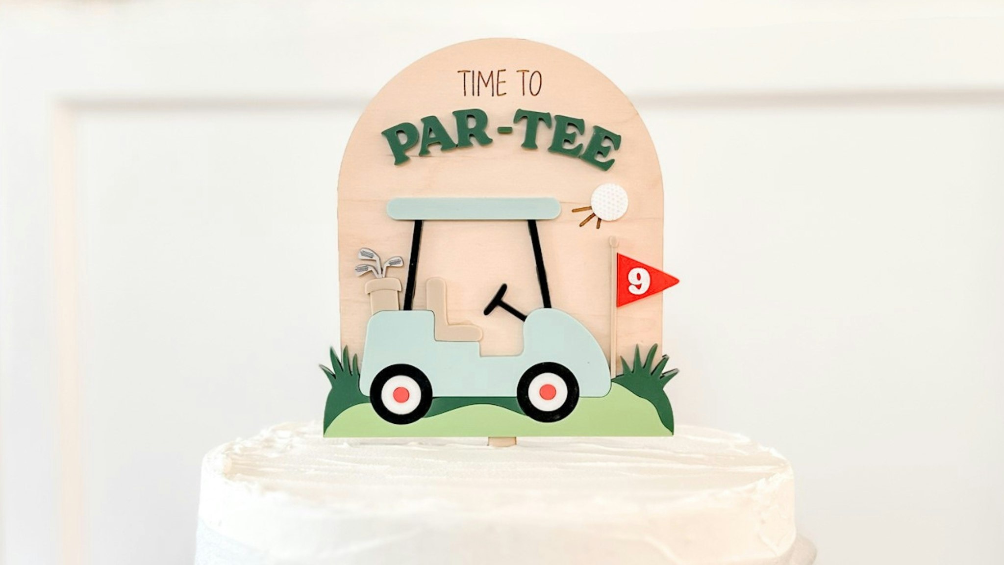 PAR-TEE Golf Cake Topper