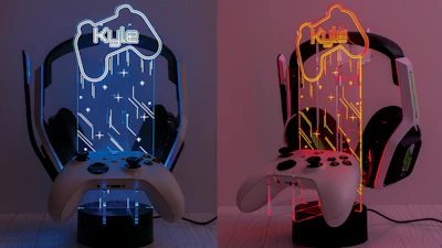 LED Gamer Stand