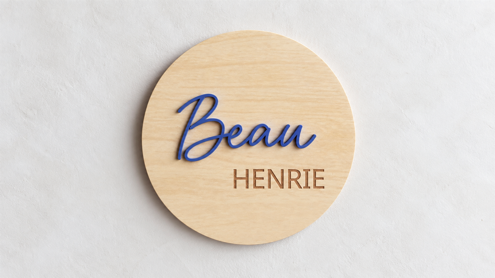 Birth Announcement Sign: 6 Shape Options