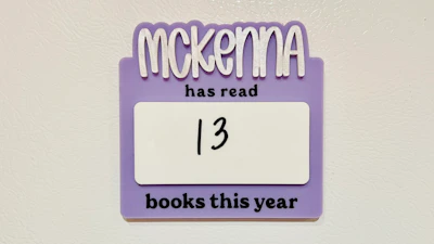 Book Tracker Magnet