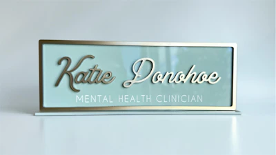 Desk Name Plate