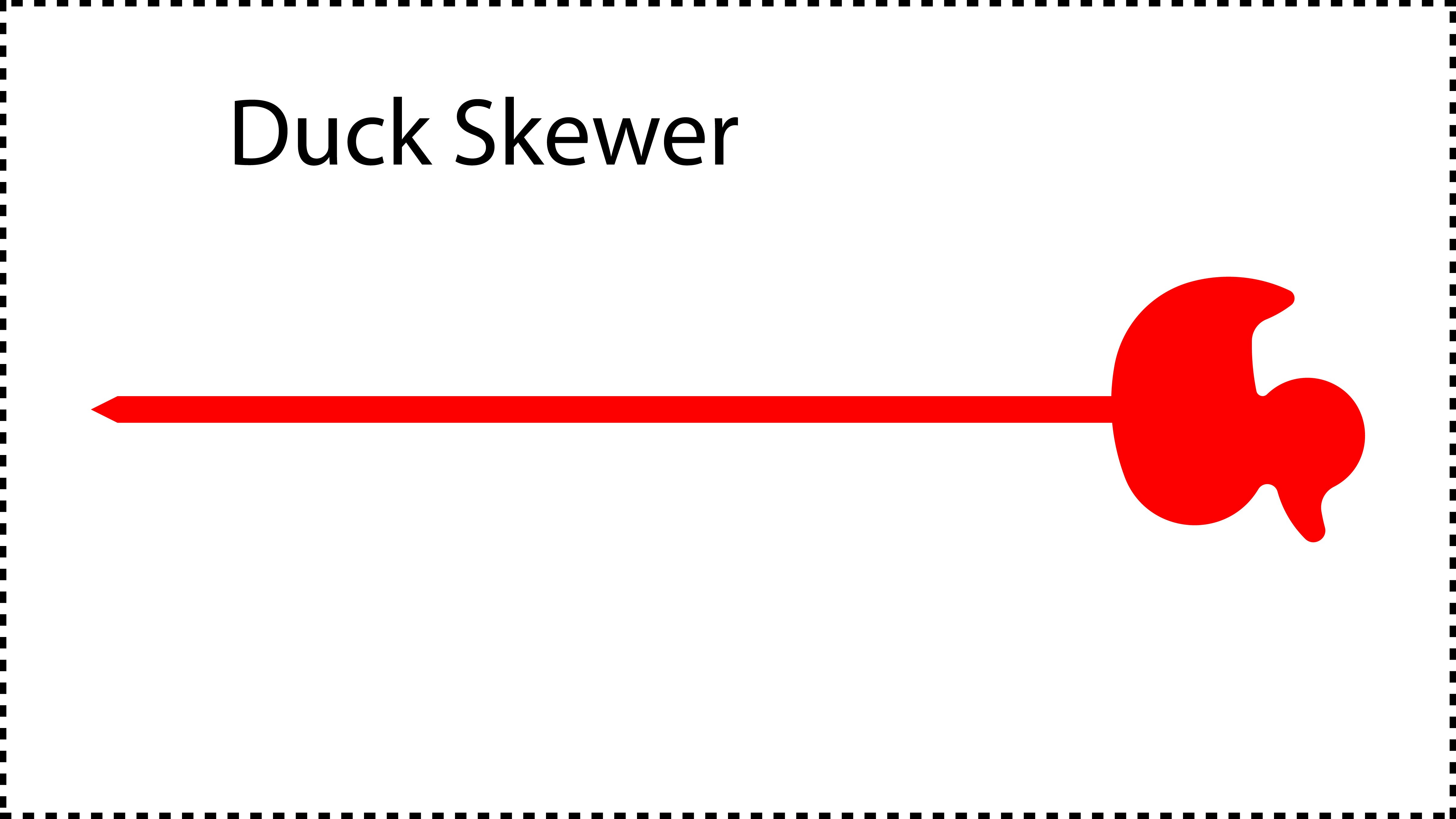 ••• Duck ••• You should cut these out of 1/8" acrylic. Size can be 4", 5", 6", 7" or 8". A good value for thickness should be between 0.125" and 0.2".