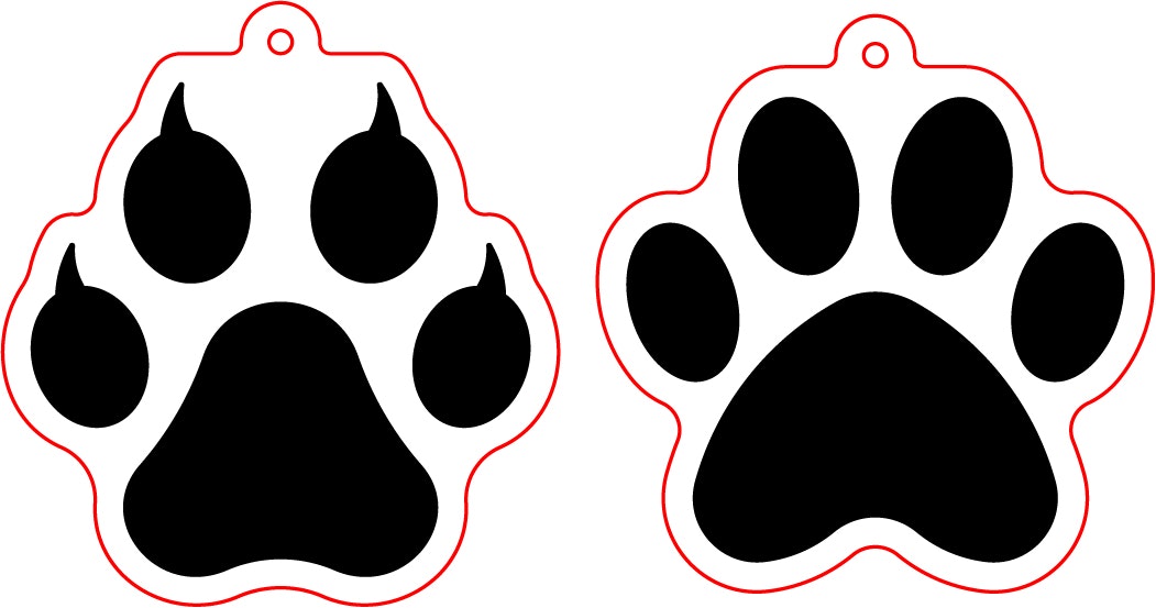 Paw Ornaments