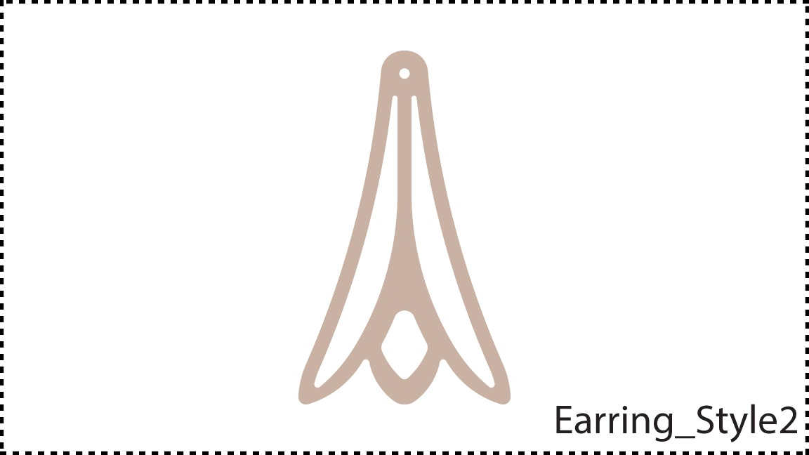 ••• Earring_Style2 ••• Change the holeSize if you want to.