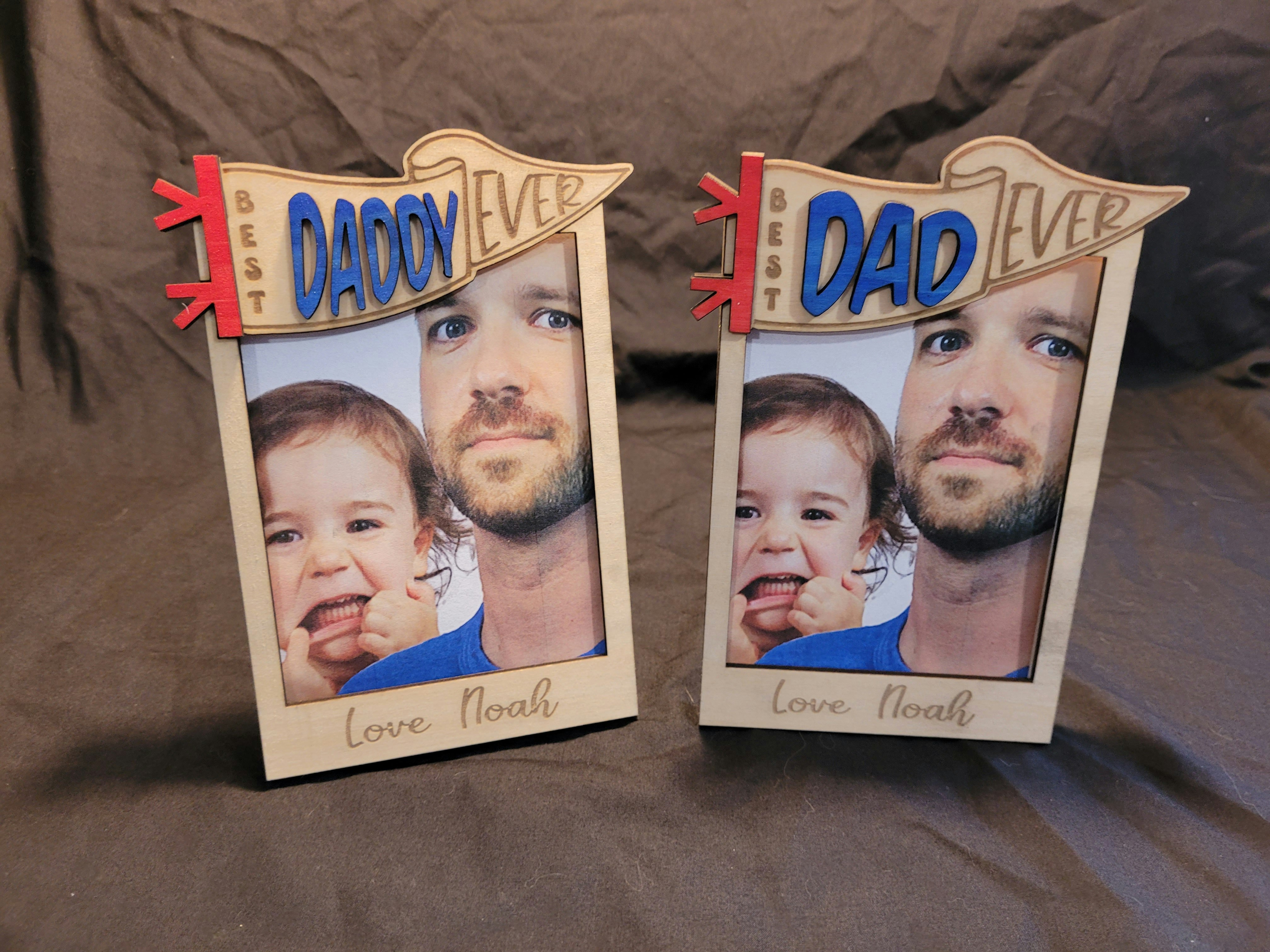 FATHERS DAY FRAME, CUSTOMIZABLE