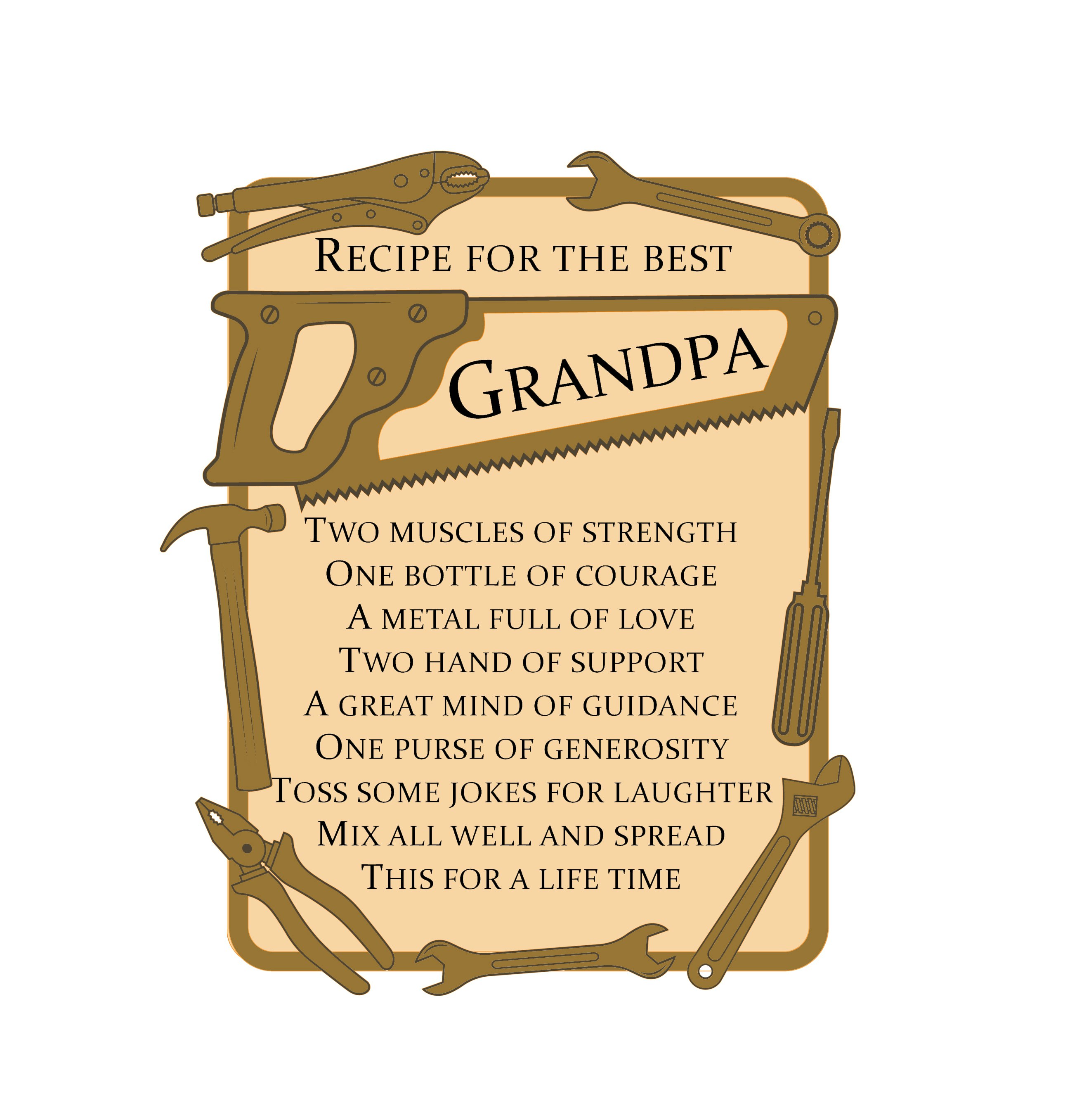 Fathers Day Cutting Board