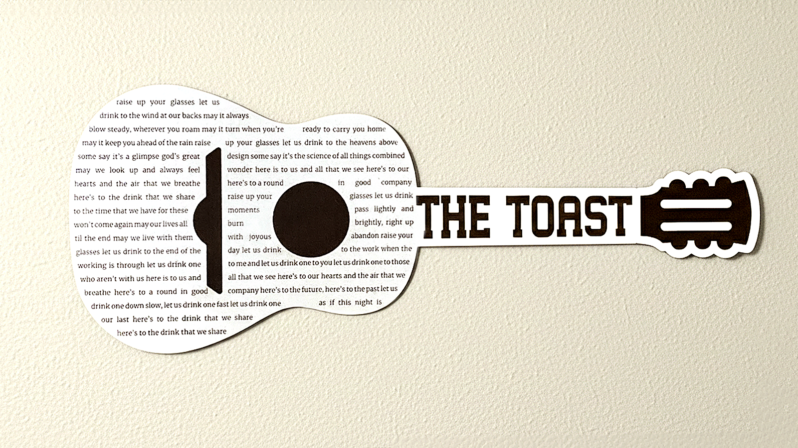 Guitar Shaped Lyrics
